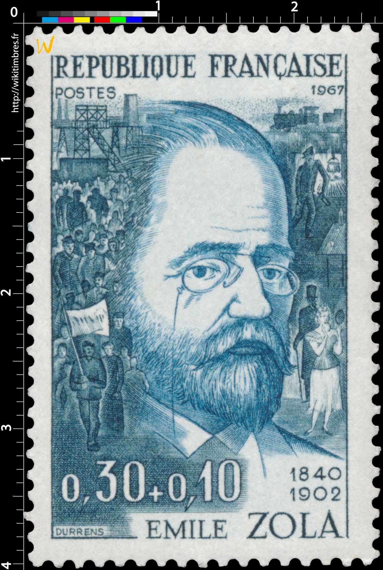 1967 ÉMILE ZOLA 1840-1902