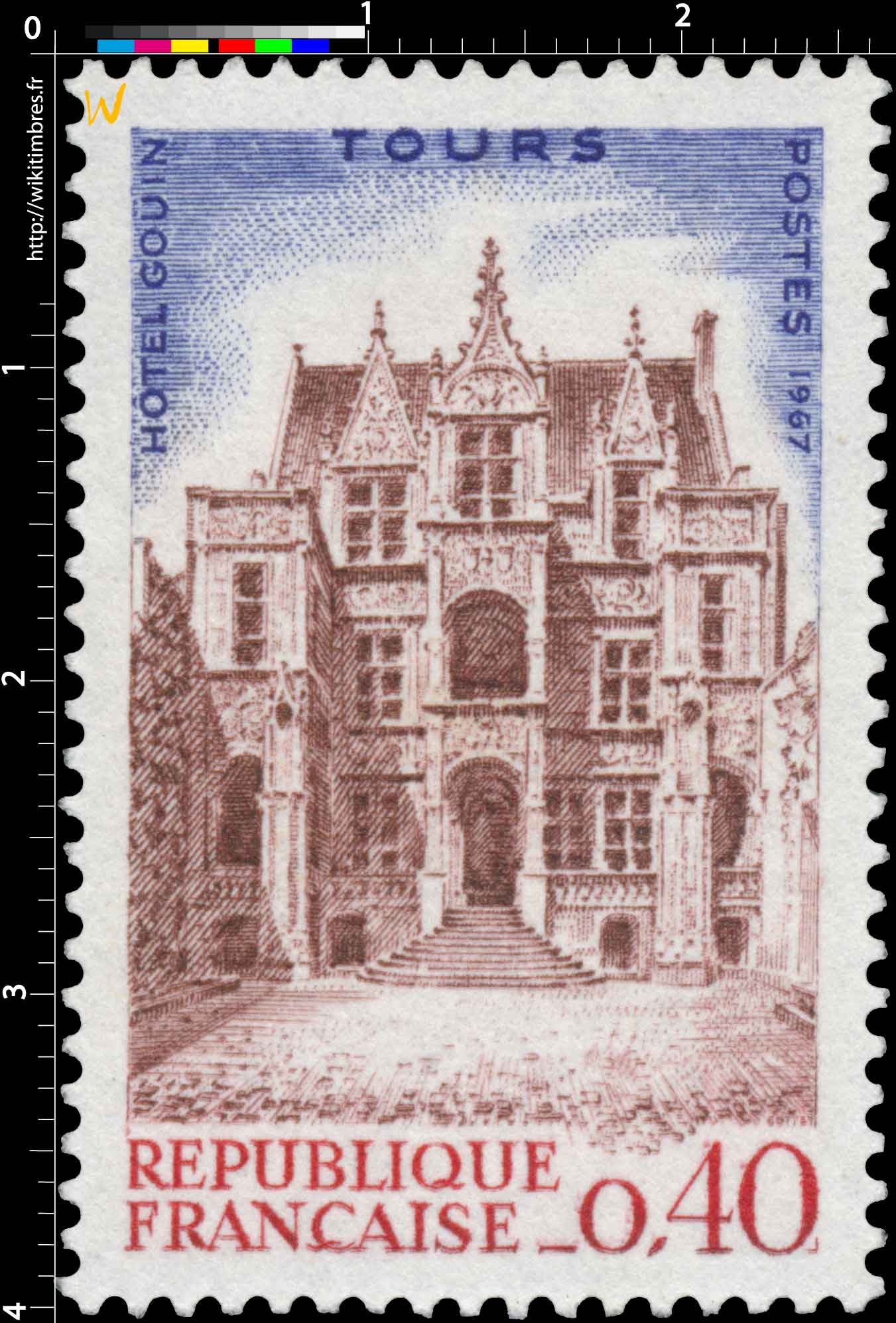 1967 TOURS HÔTEL GOUIN