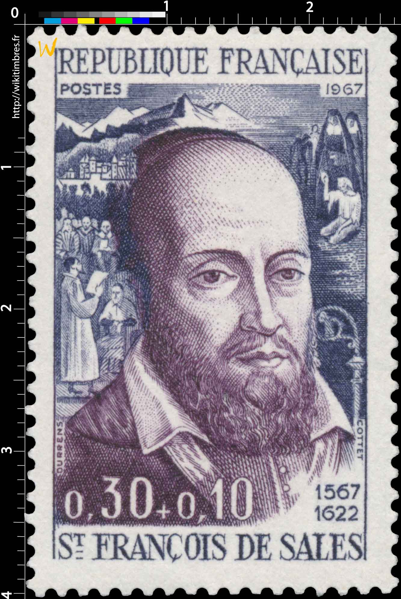 1967 ST FRANÇOIS DE SALES 1567-1622