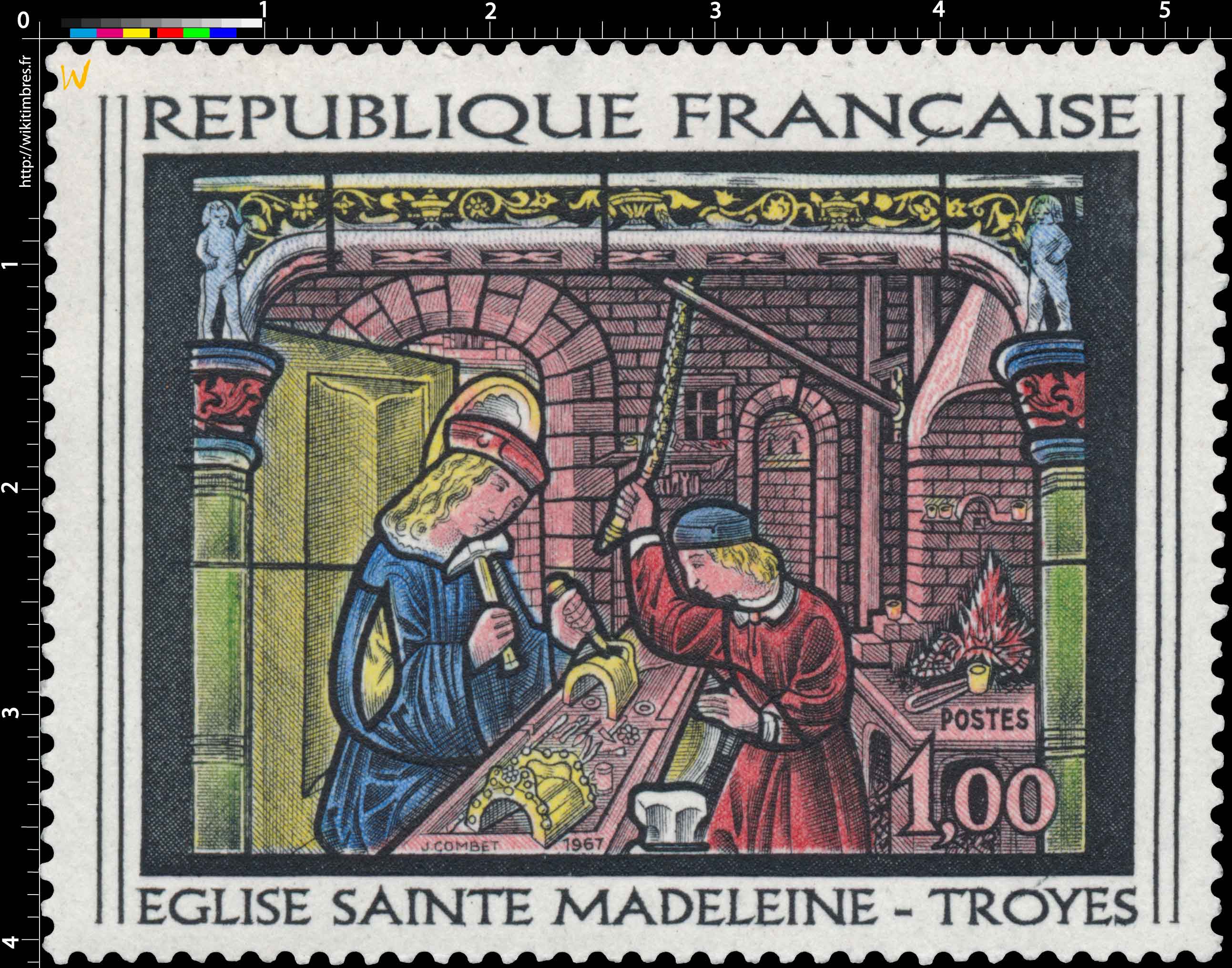 1967 ÉGLISE SAINTE MADELEINE -TROYES