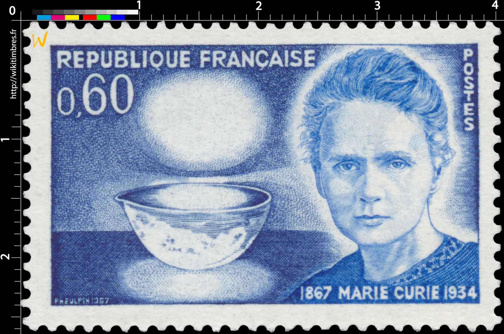 1967 MARIE CURIE 1867-1934