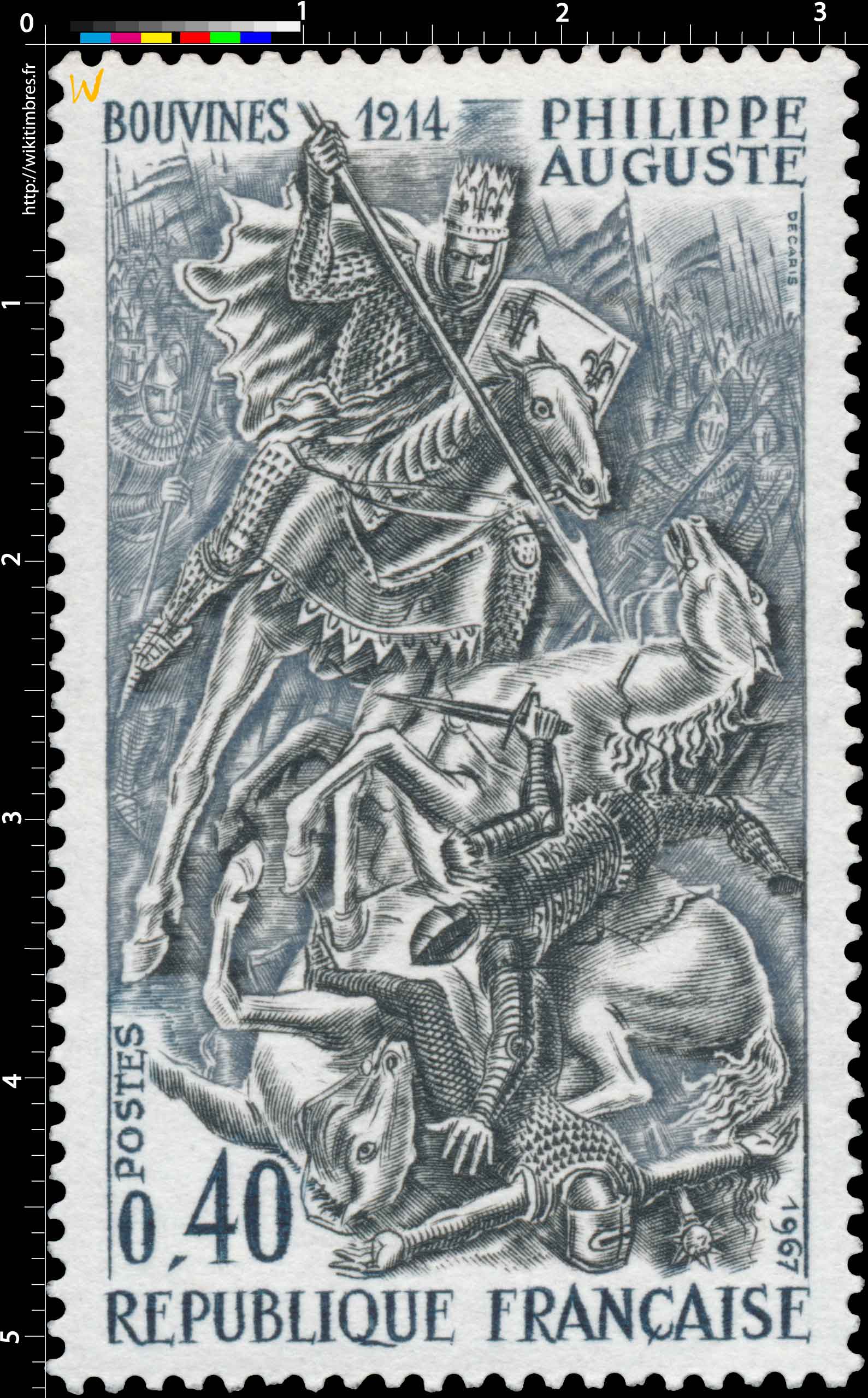 1967 BOUVINES 1214 PHILIPPE AUGUSTE