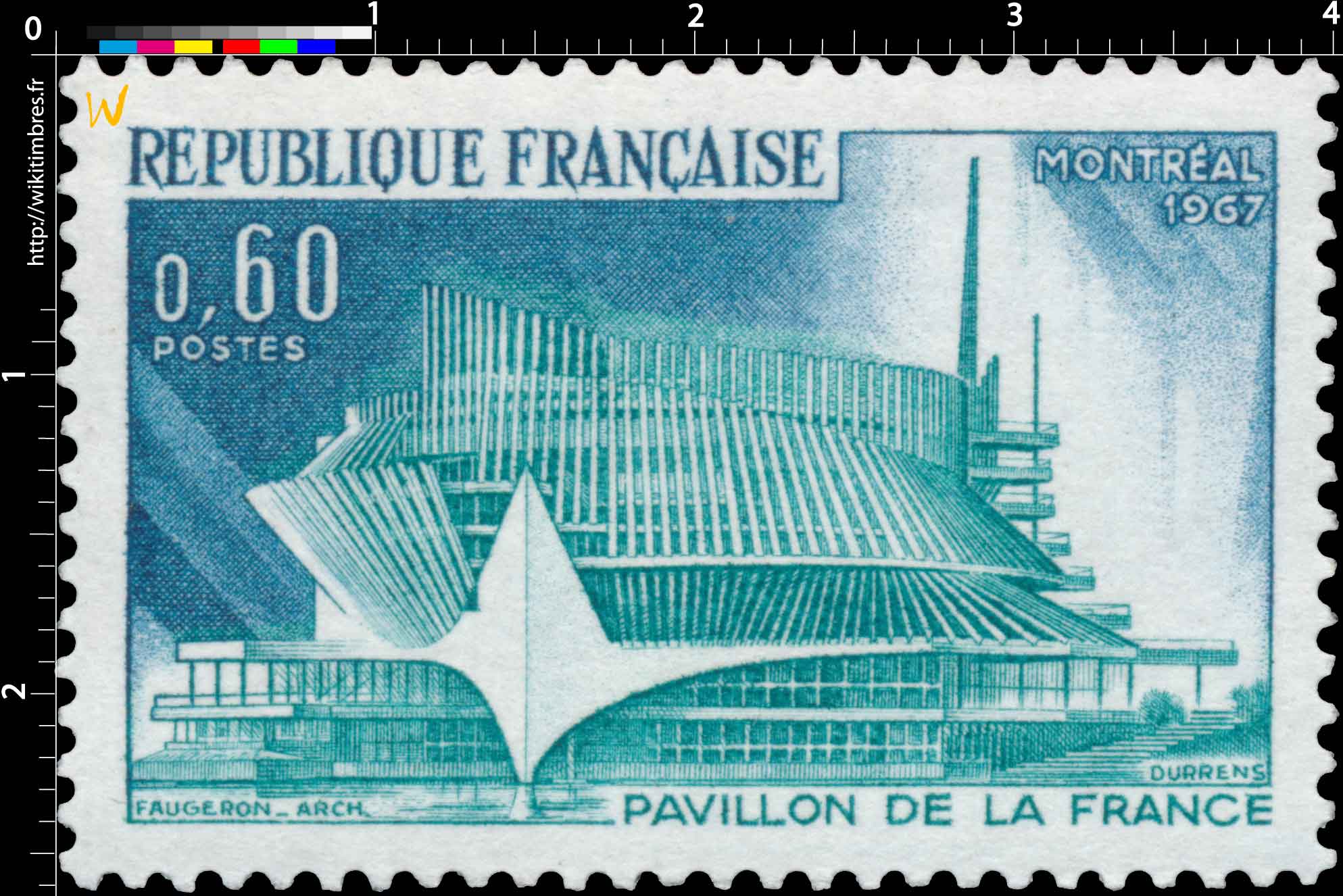 1967 MONTRÉAL PAVILLON DE LA FRANCE