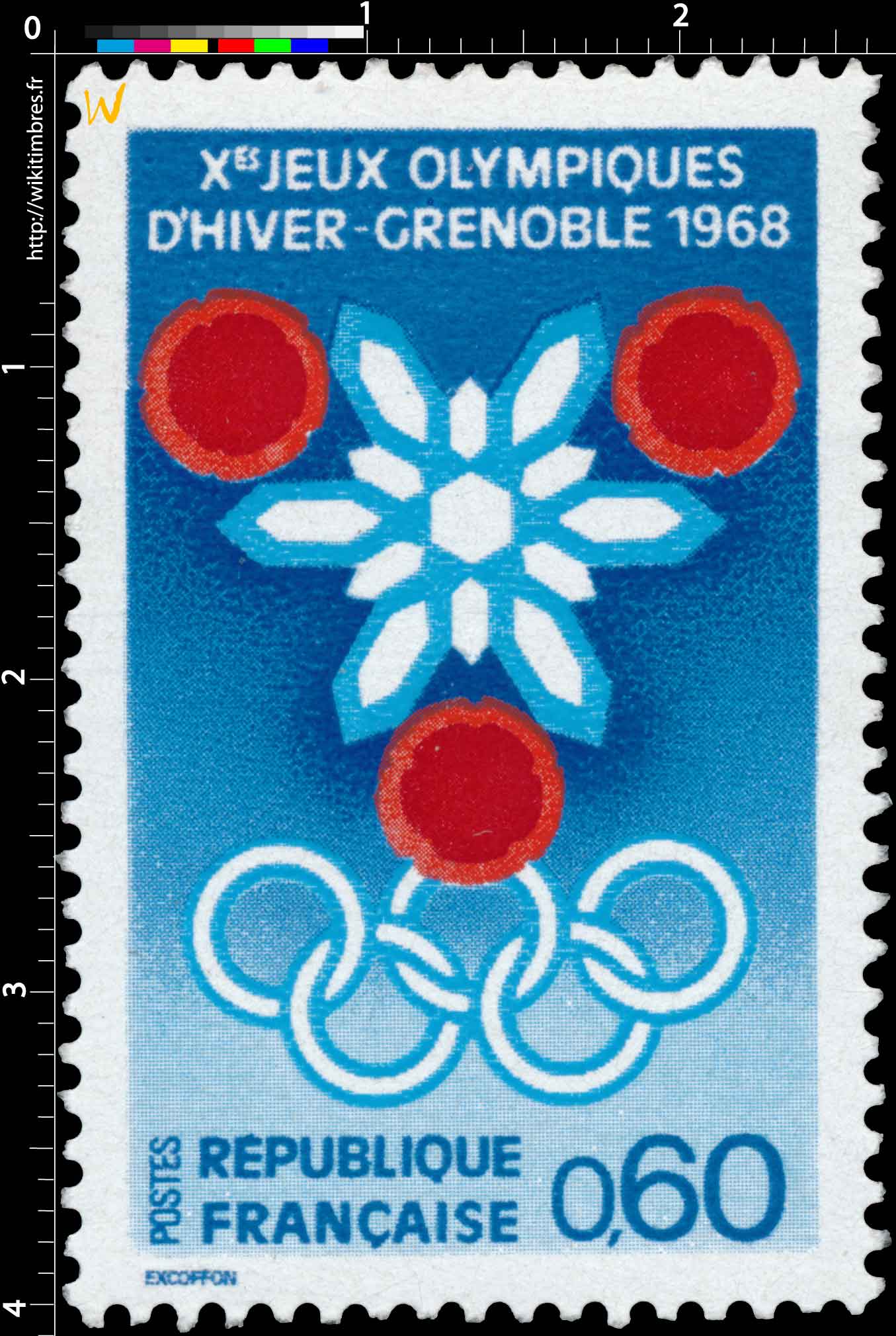 XES JEUX OLYMPIQUES D'HIVER - GRENOBLE 1968