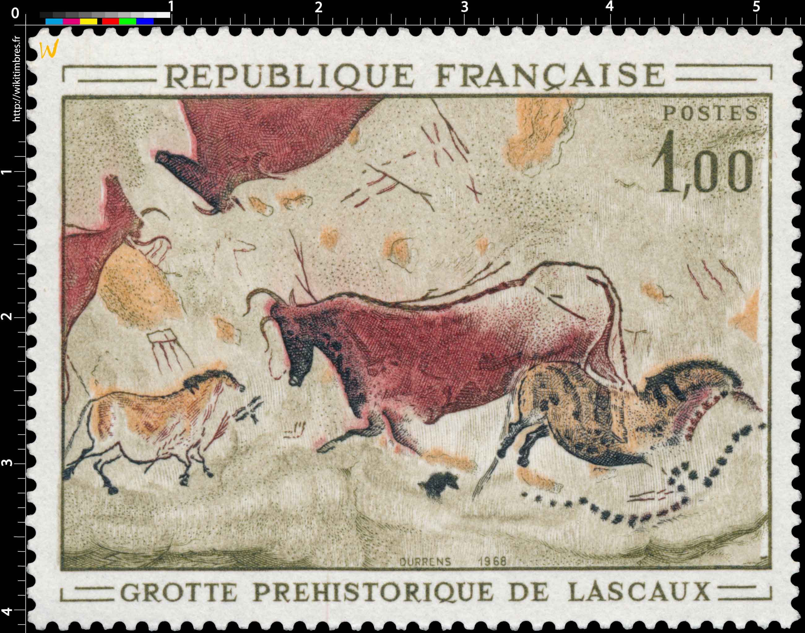 1968 GROTTE PRÉHISTORIQUE DE LASCAUX