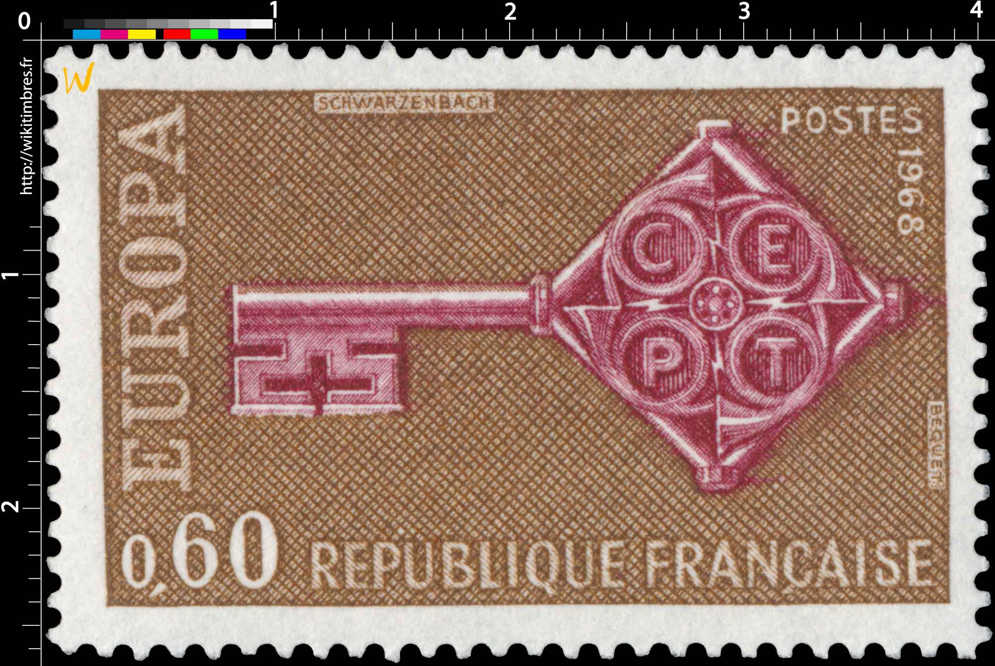 1968 EUROPA CEPT