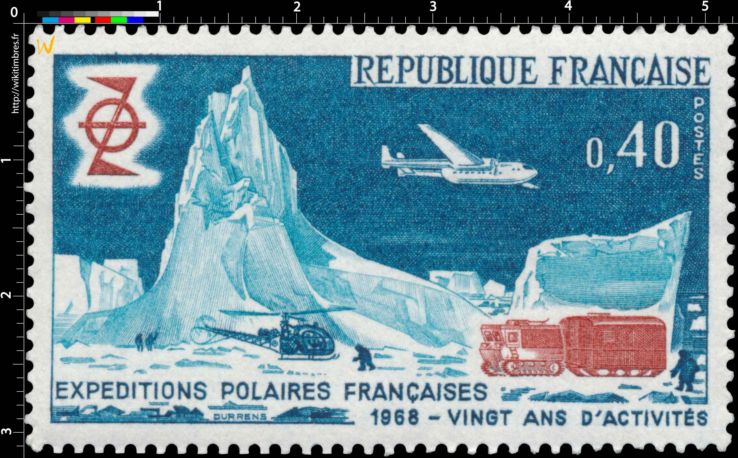 EXPÉDITIONS POLAIRES FRANÇAISE 1968 - VINGT ANS D'ACTIVITÉS