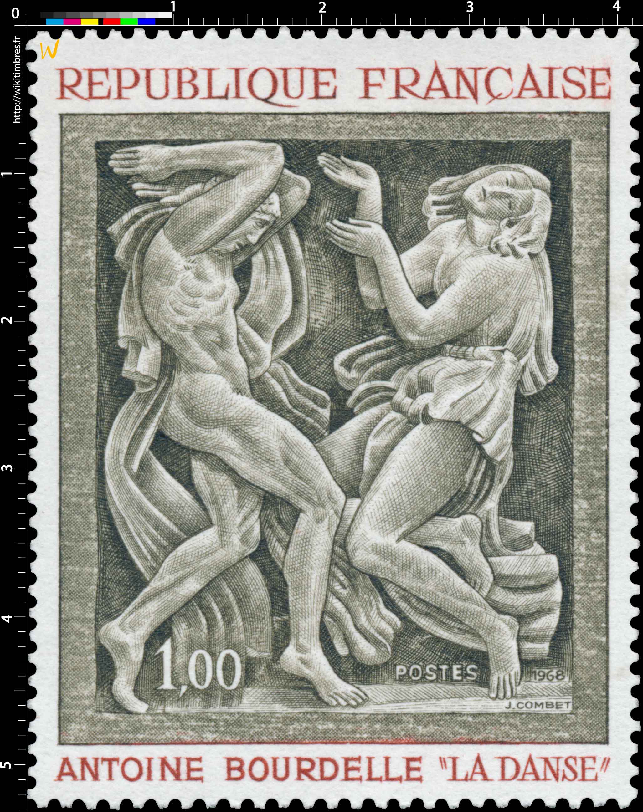 1968 ANTOINE BOURDELLE LA DANSE