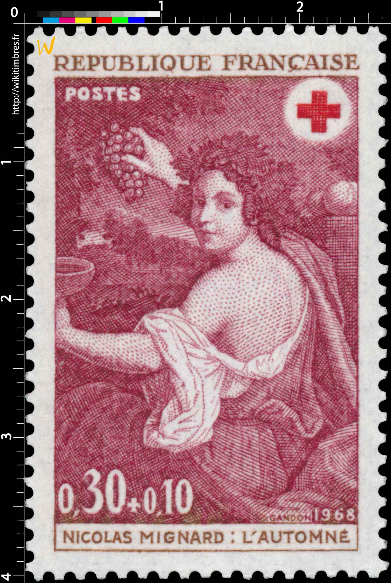 1968 NICOLAS MIGNARD : L'AUTOMNE