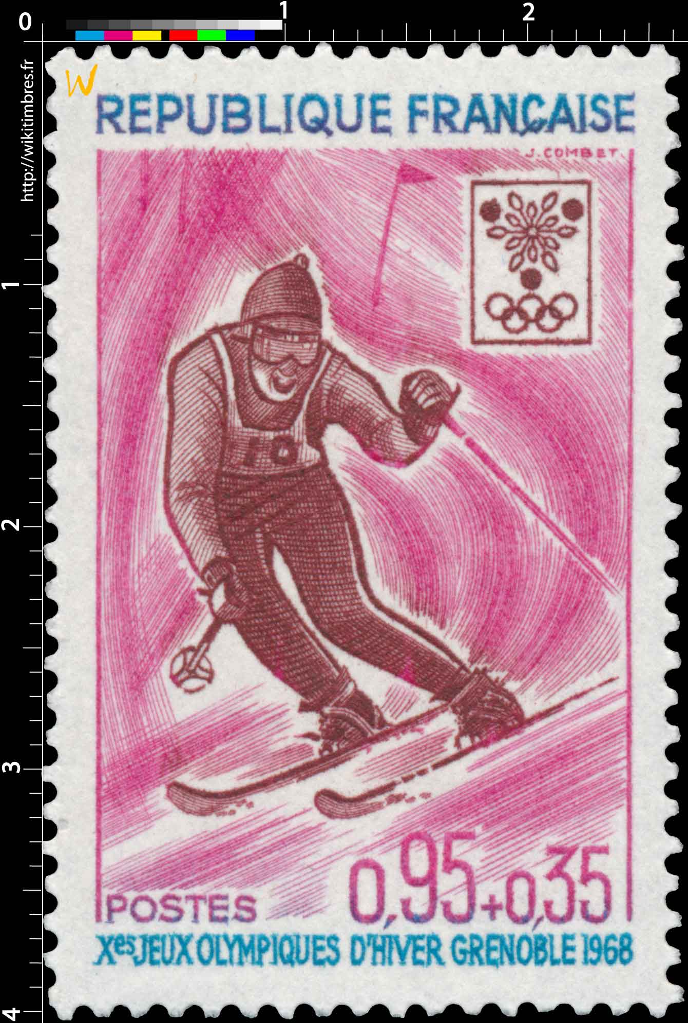Xes JEUX OLYMPIQUES D'HIVER GRENOBLE 1968