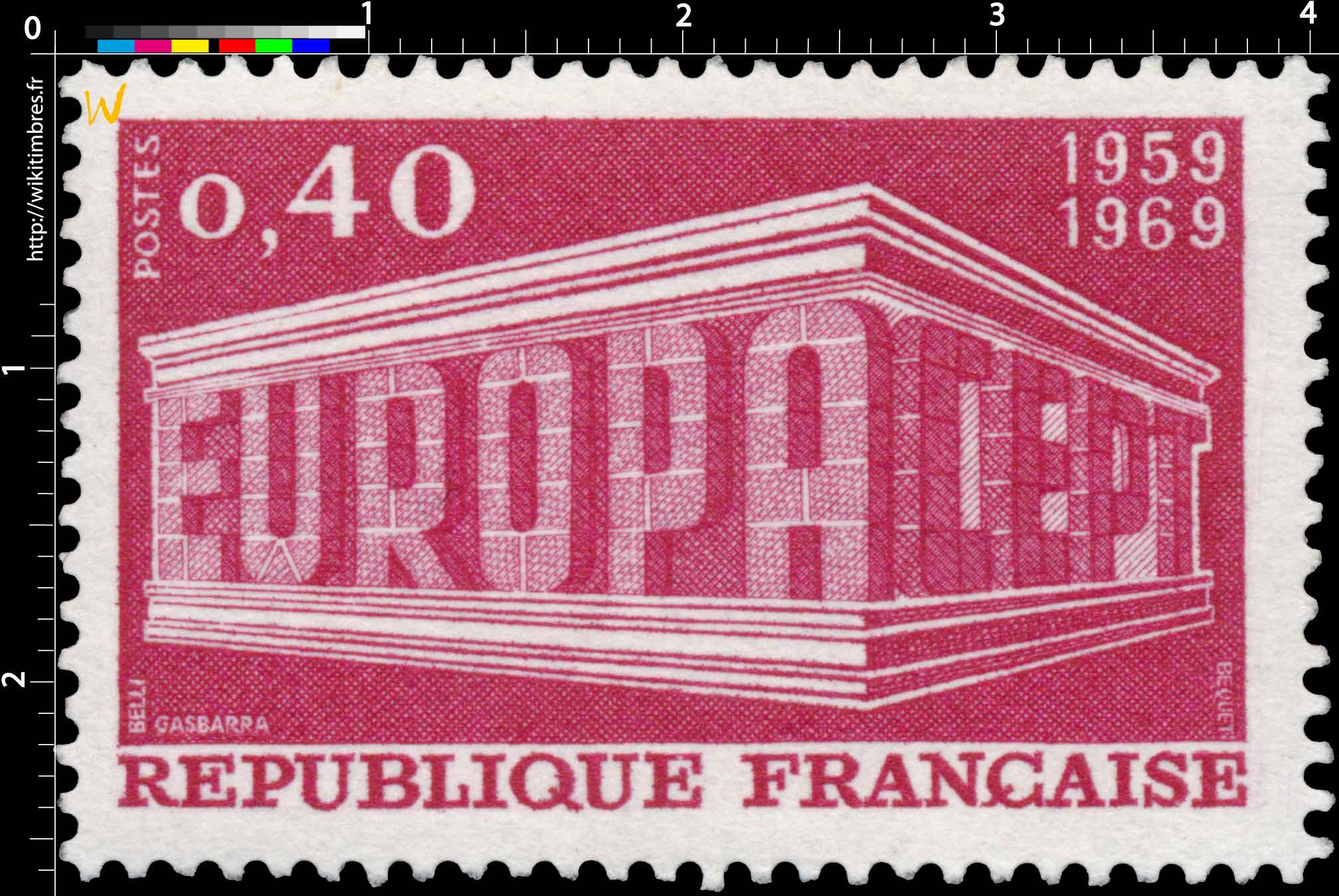 EUROPA CEPT 1959-1969