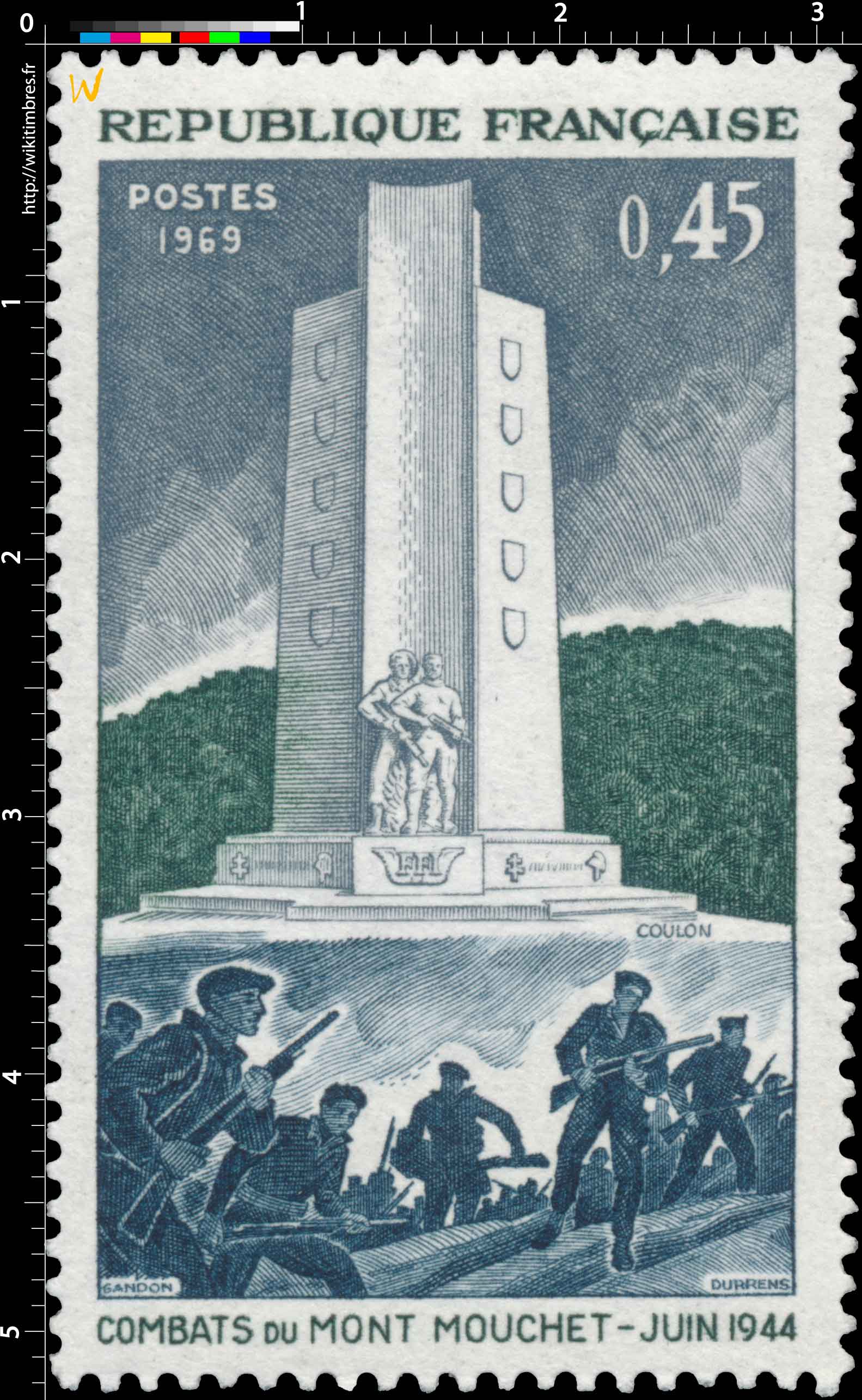 1969 COMBATS DU MONT MOUCHET-JUIN 1944