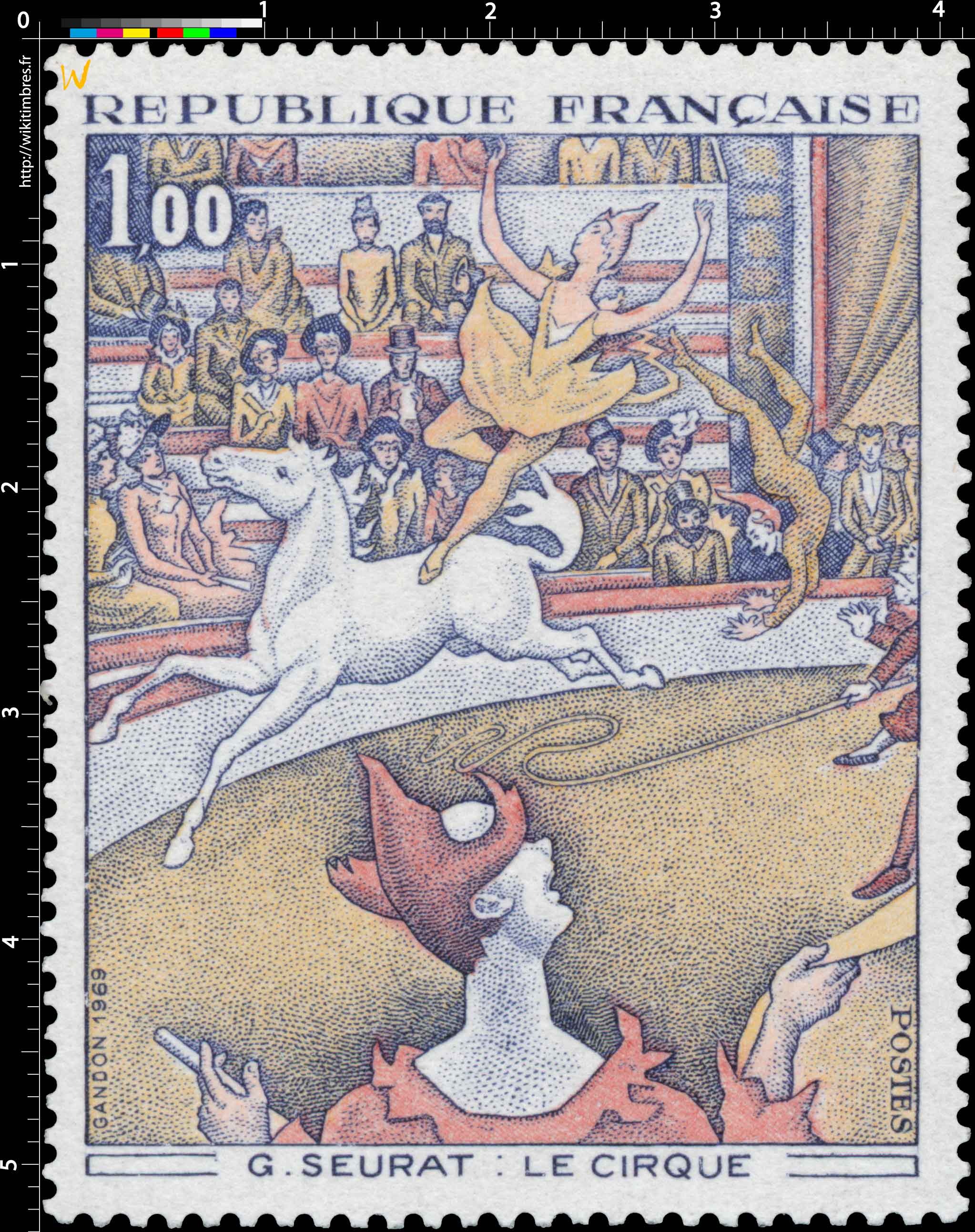 1969 G. SEURAT: LE CIRQUE