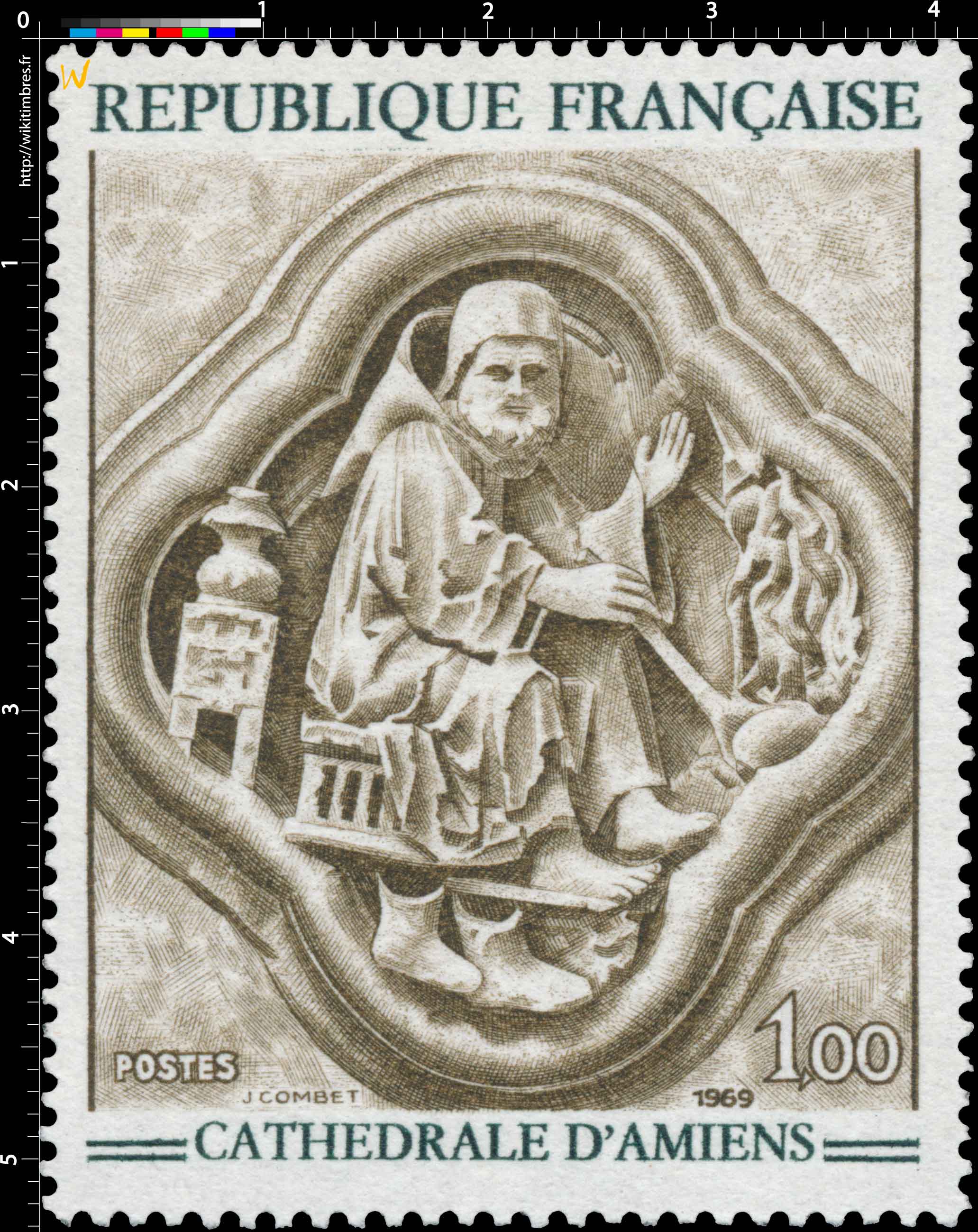 1969 CATHÉDRALE D'AMIENS