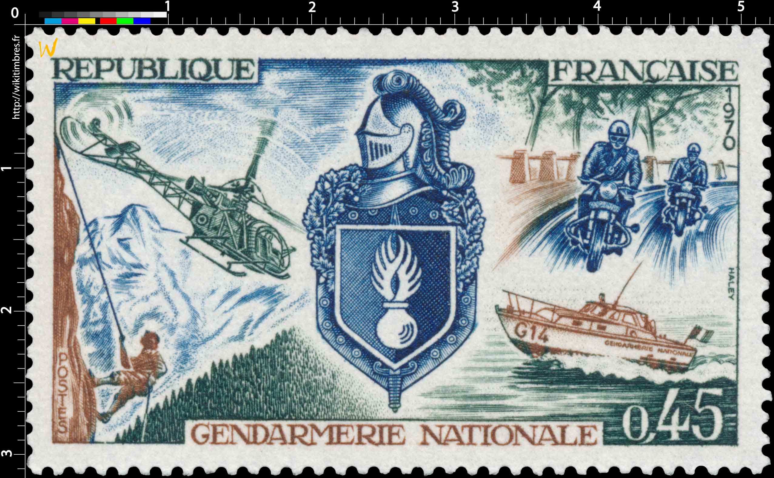 1970 GENDARMERIE NATIONALE