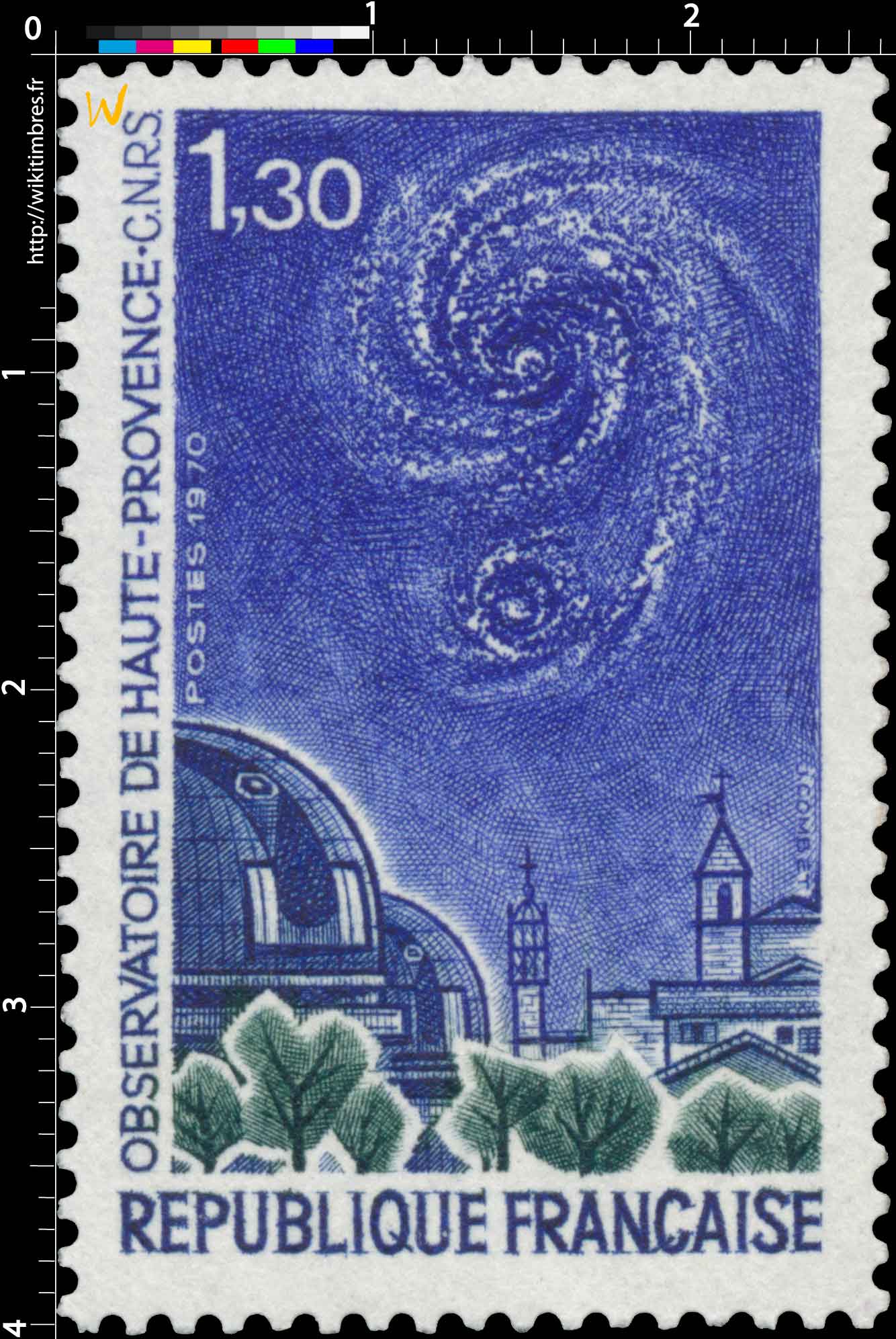 1970 OBSERVATOIRE DE HAUTE-PROVENCE - C.N.R.S.