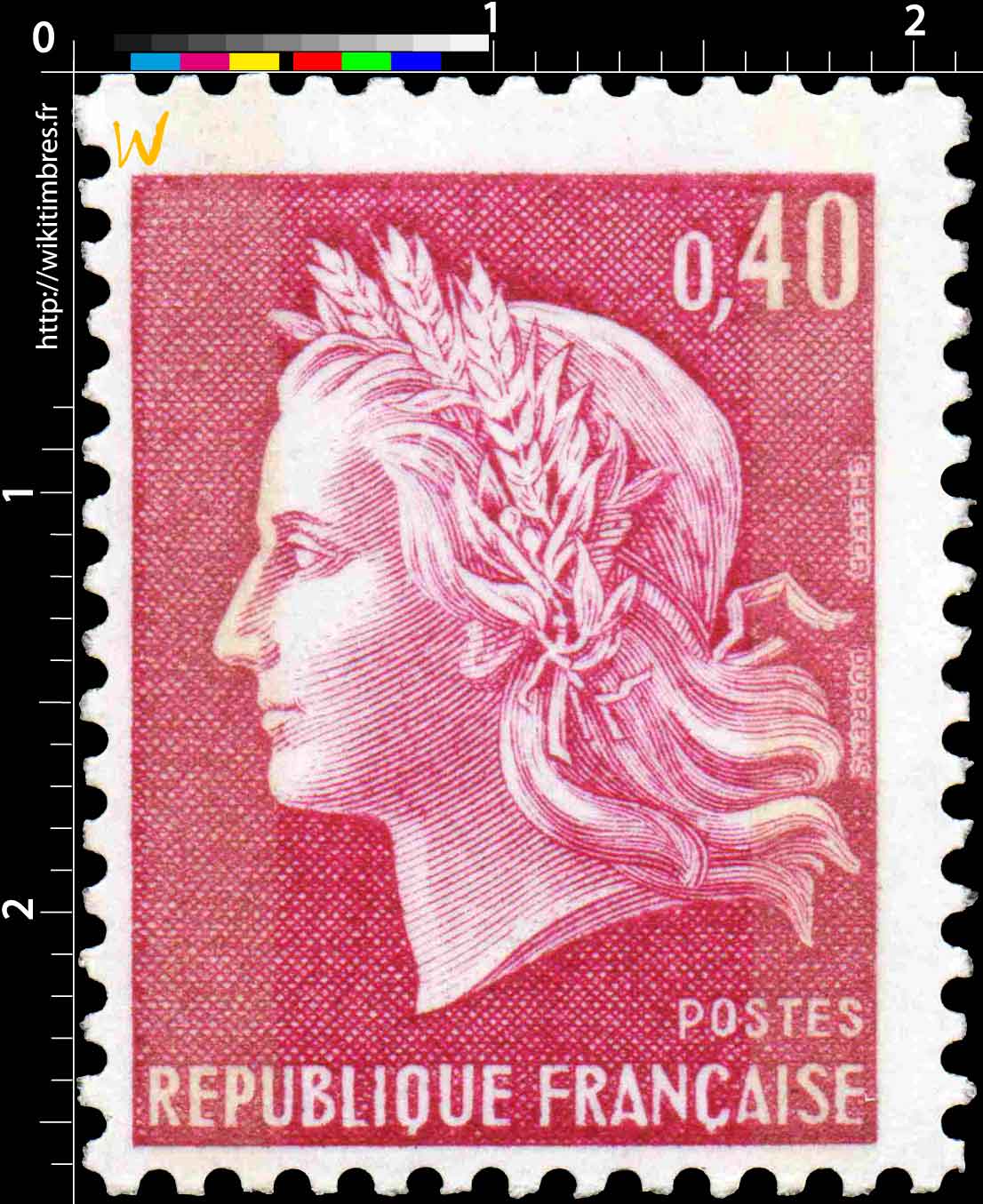 Sans légende particulière - type Marianne de Cheffer