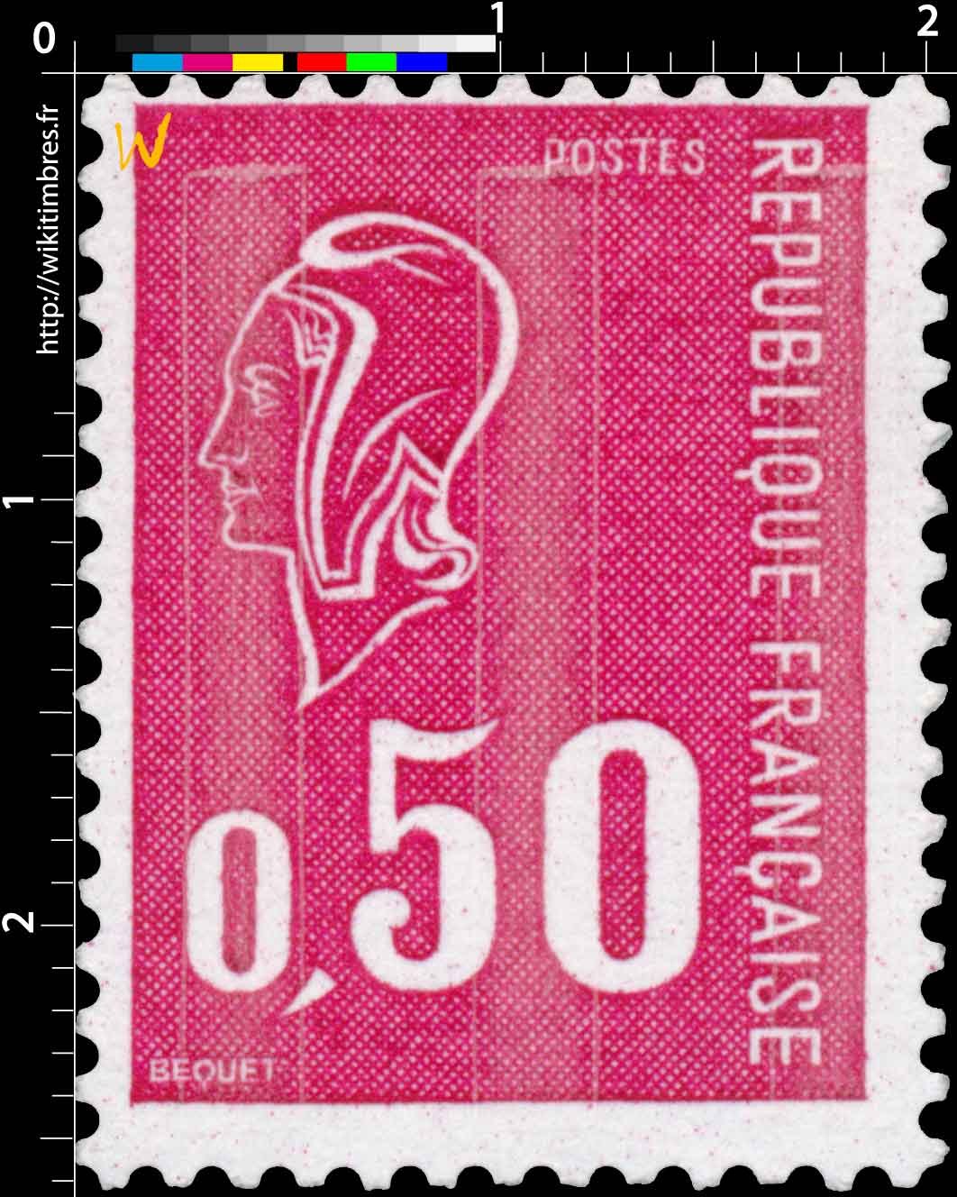 Sans légende particulière - type Marianne de Béquet 