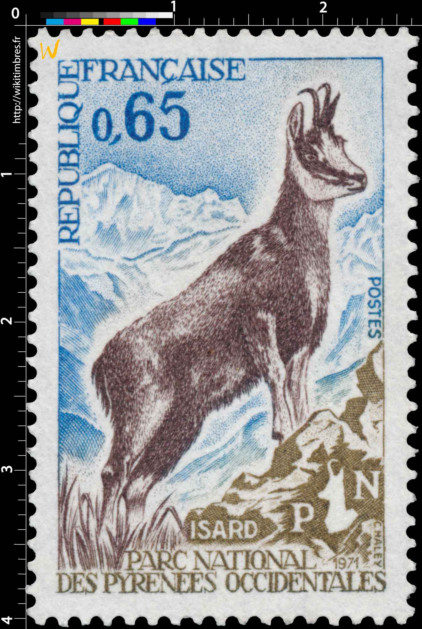 1971 ISARD PARC NATIONAL DES PYRÉNÉES OCCIDENTALES