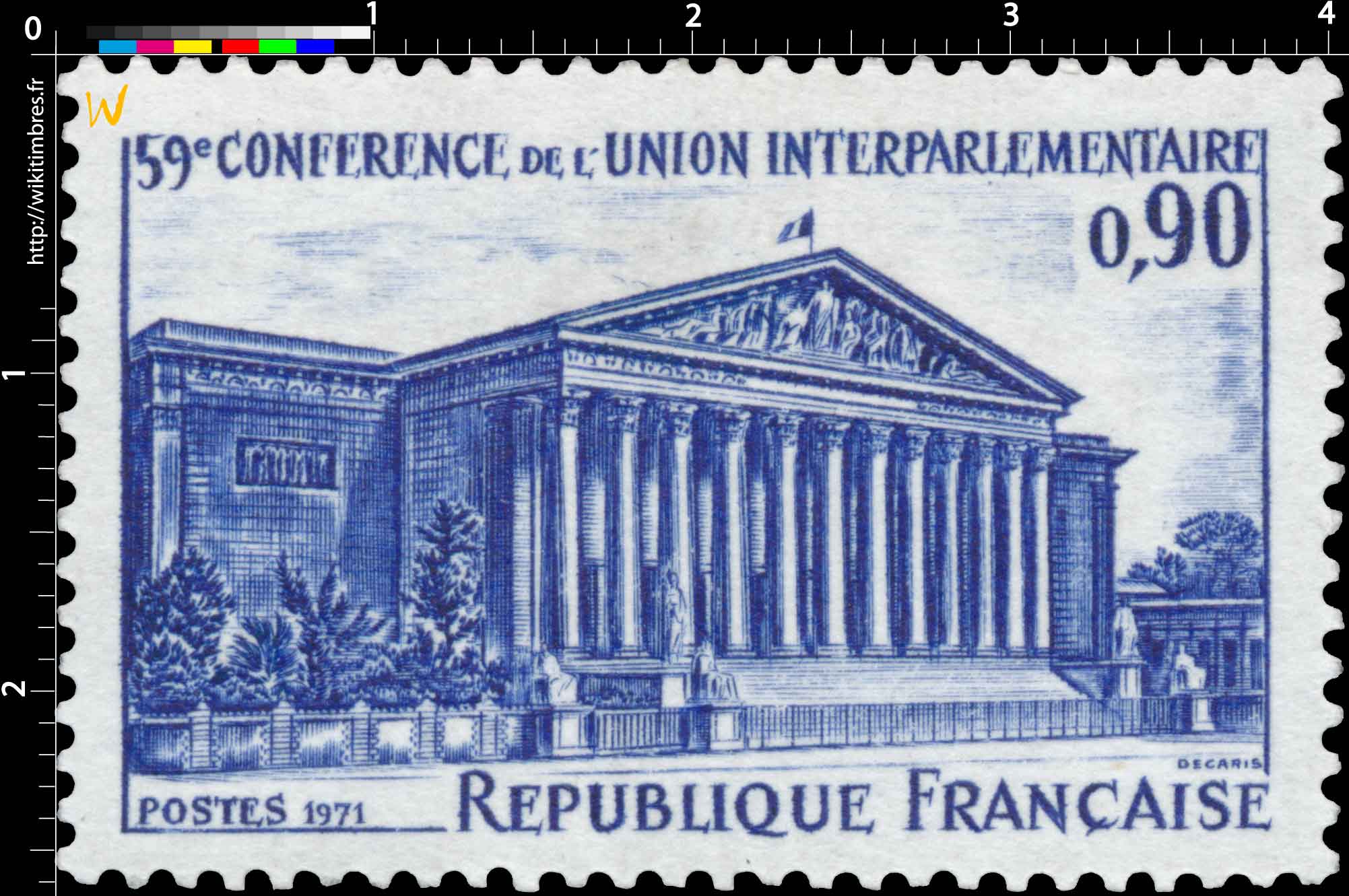 1971 59e CONFÉRENCE DE L'UNION INTERPARLEMENTAIRE