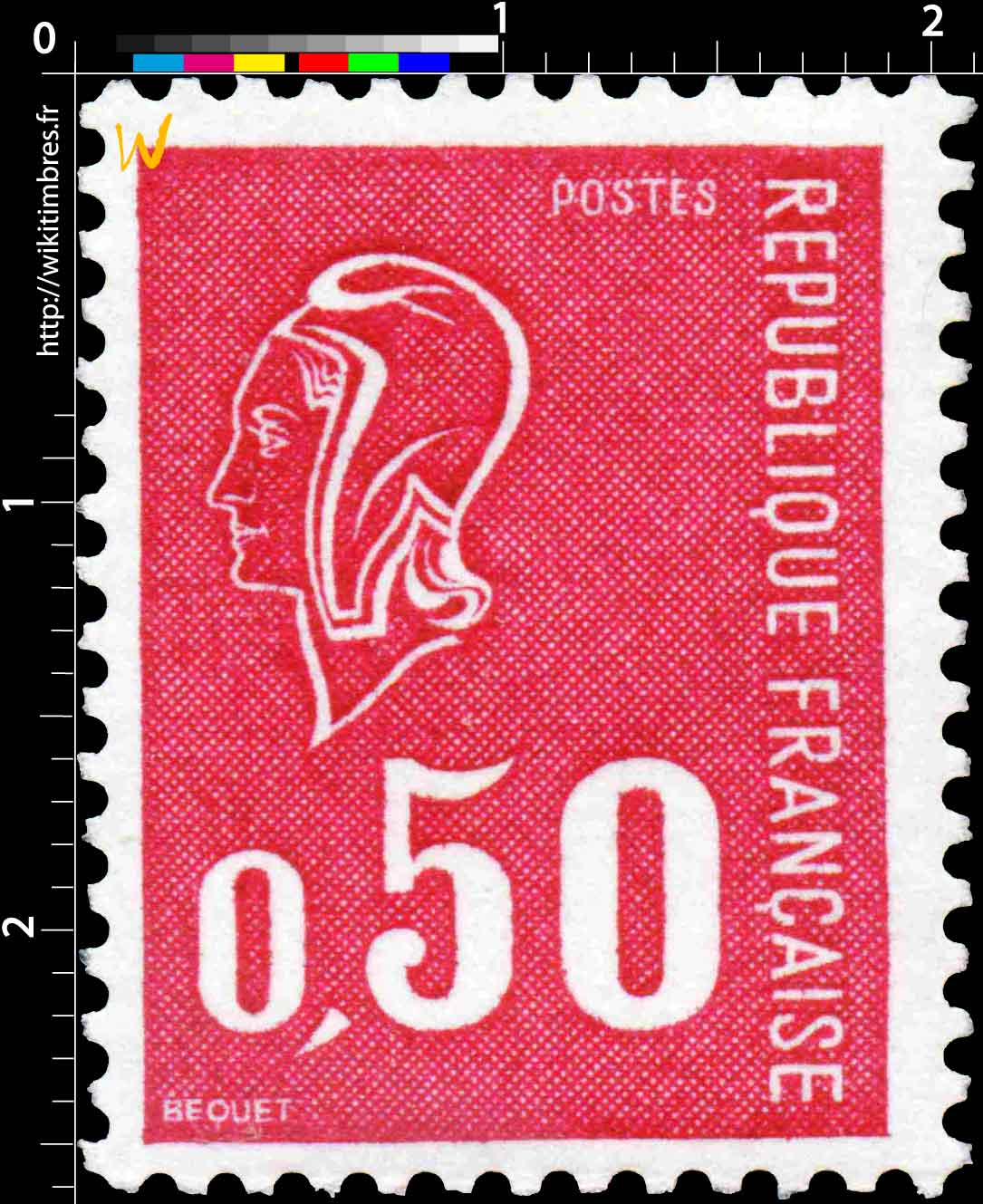 Sans légende particulière - type Marianne de Béquet 