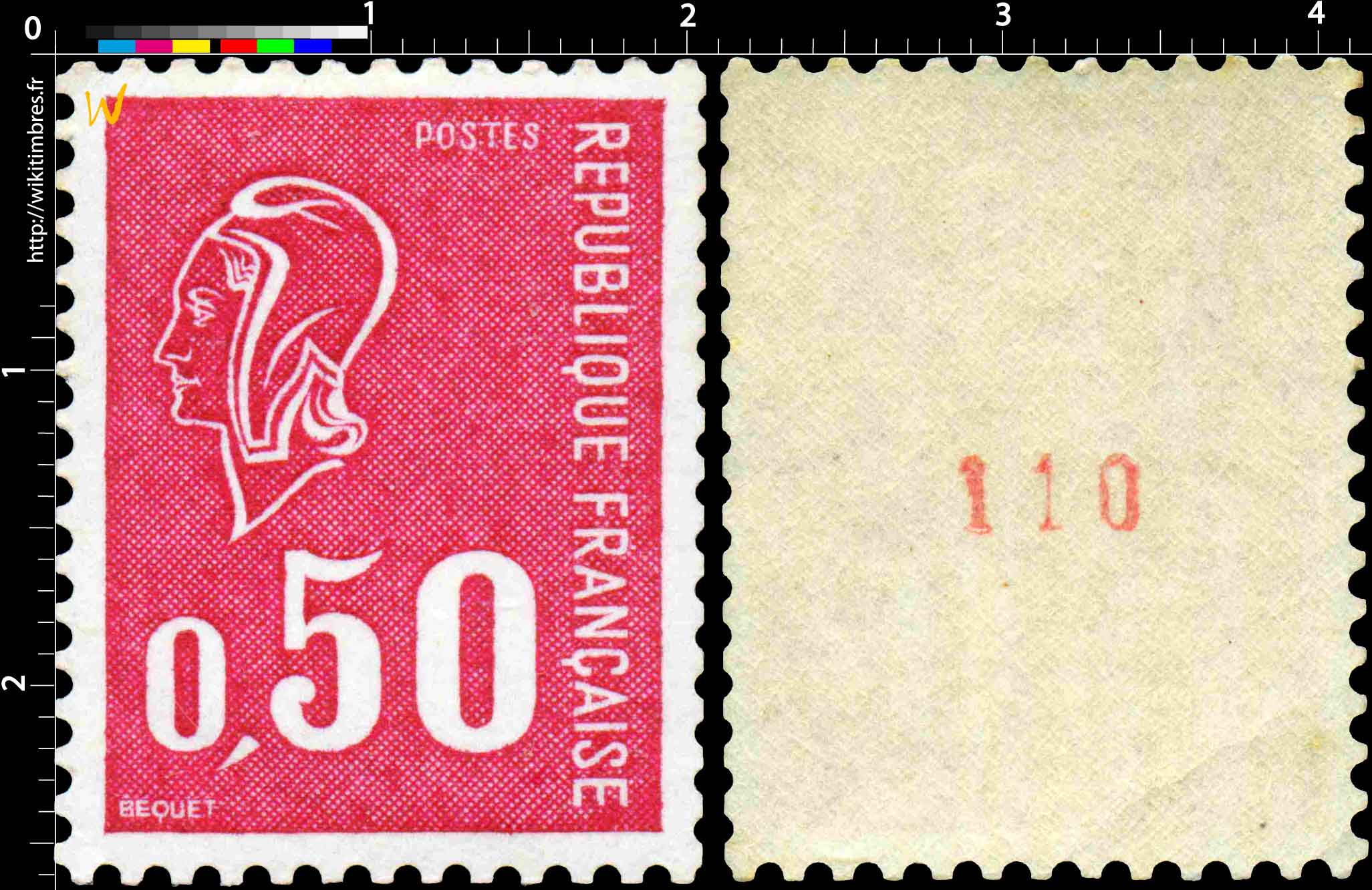 Sans légende particulière - type Marianne de Béquet 