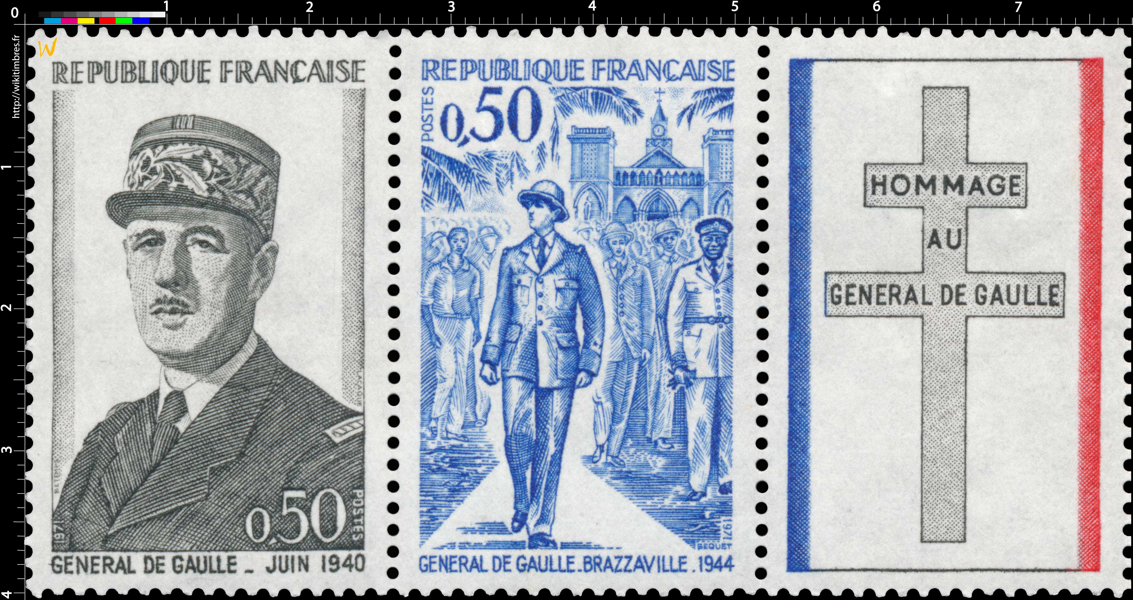 1971 GÉNÉRAL DE GAULLE - JUIN 1940