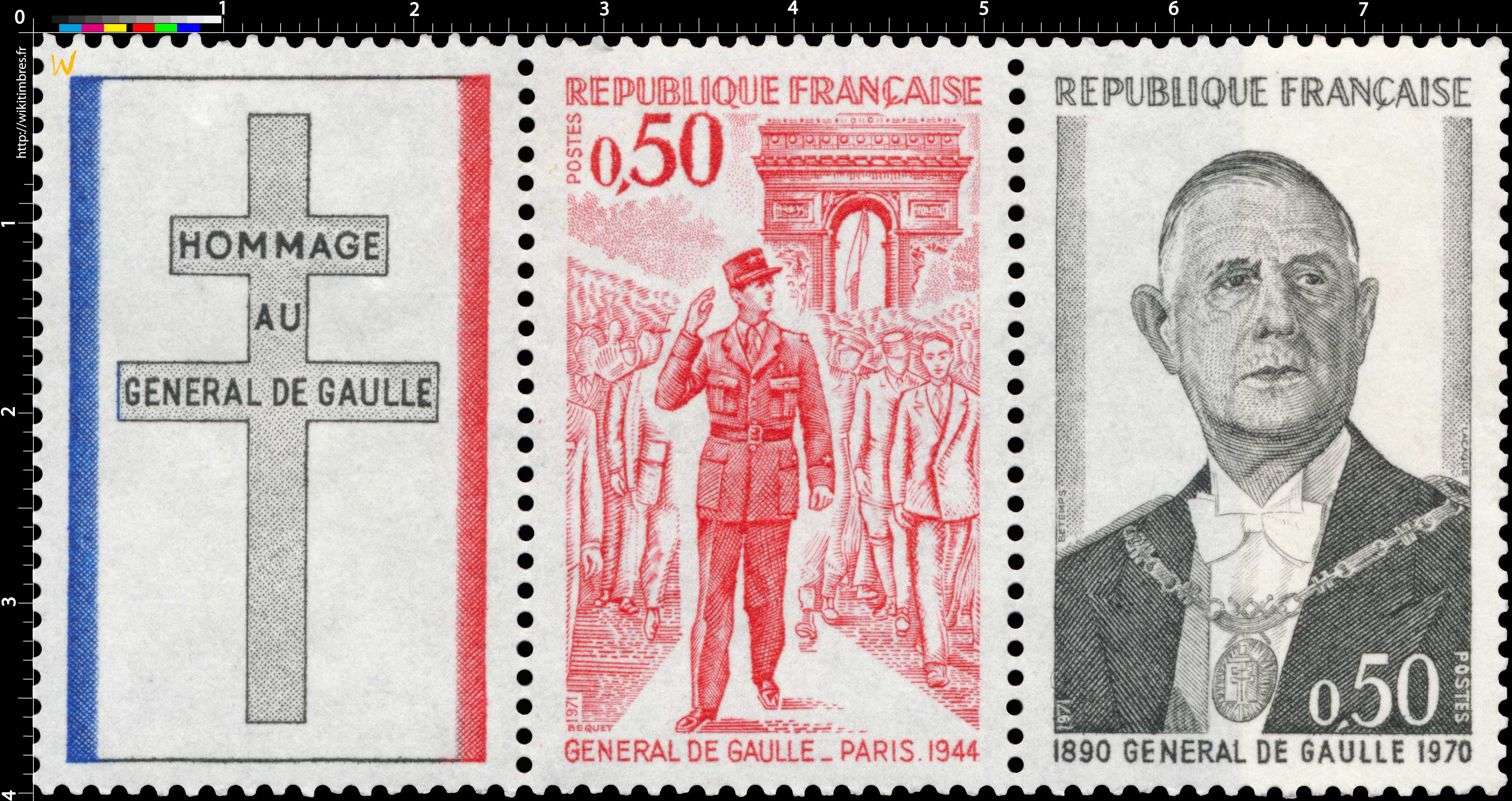 1971 GÉNÉRAL DE GAULLE - JUIN 1940