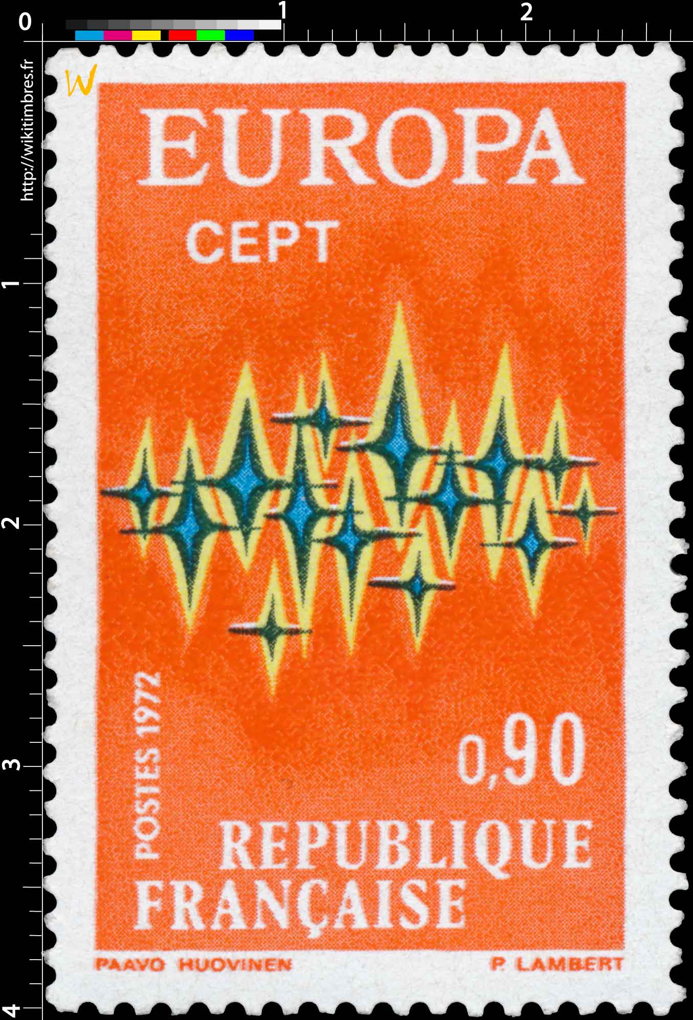 1972 EUROPA CEPT