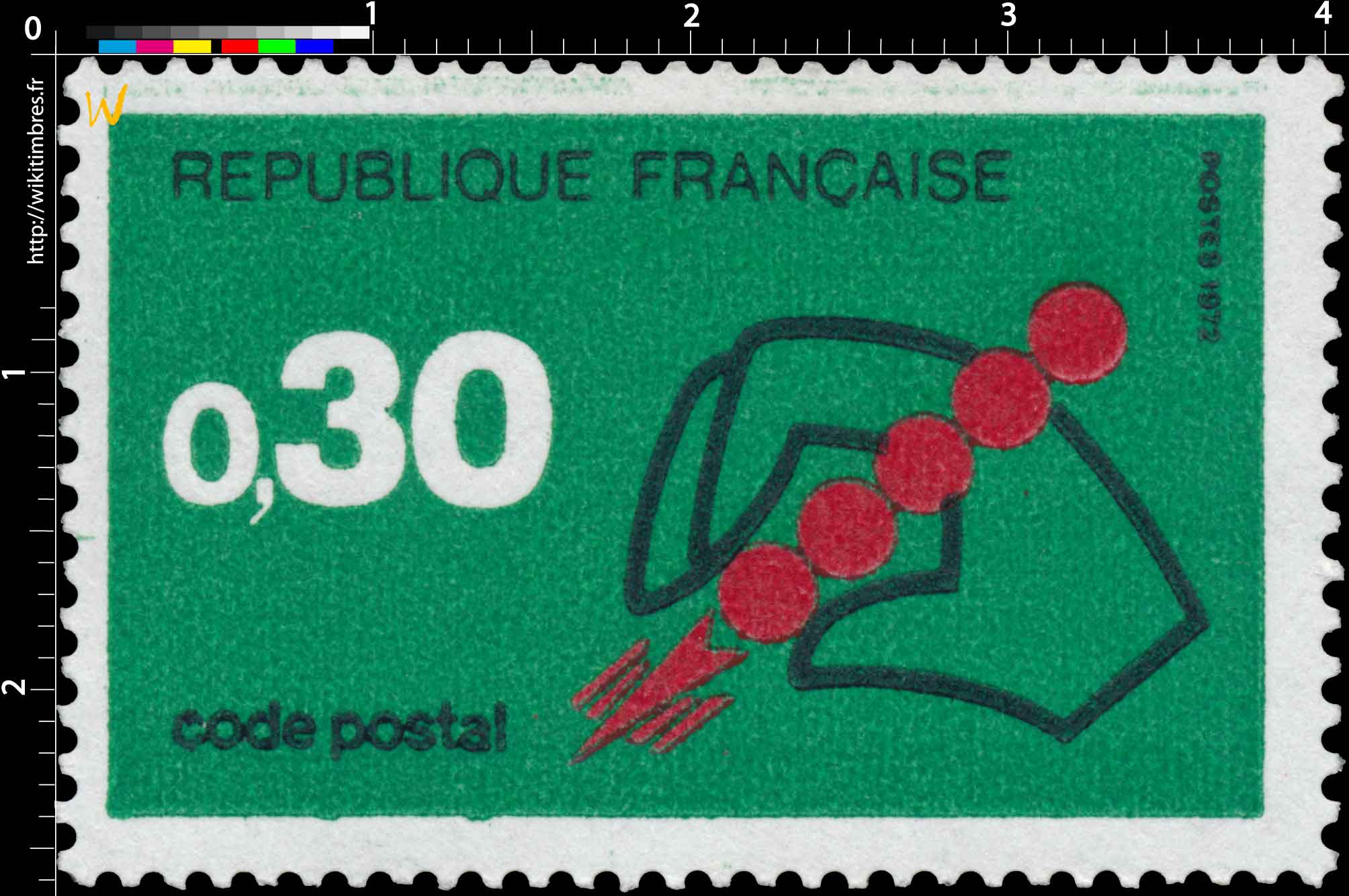 1972 CODE POSTAL