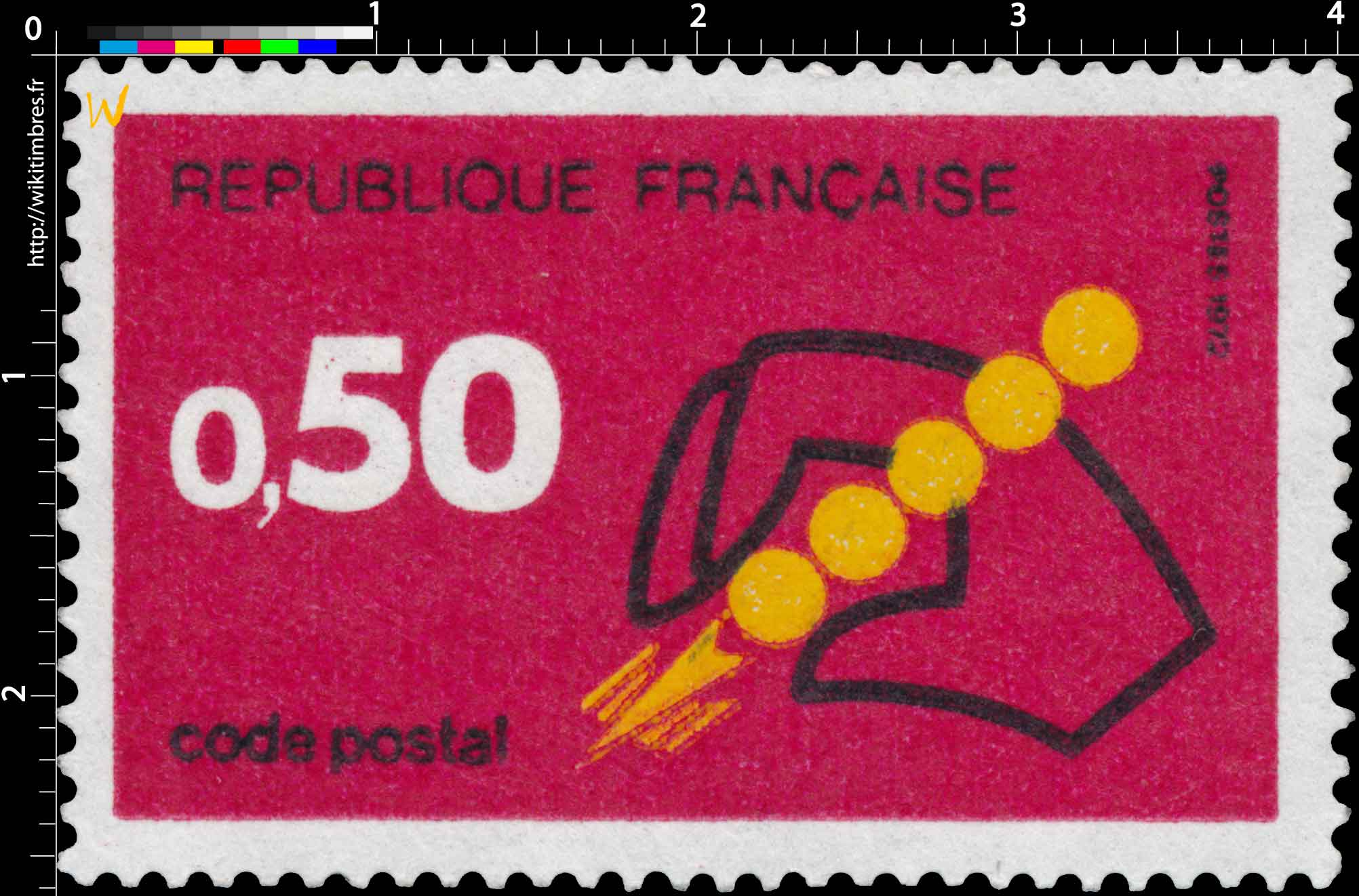 1972 CODE POSTAL
