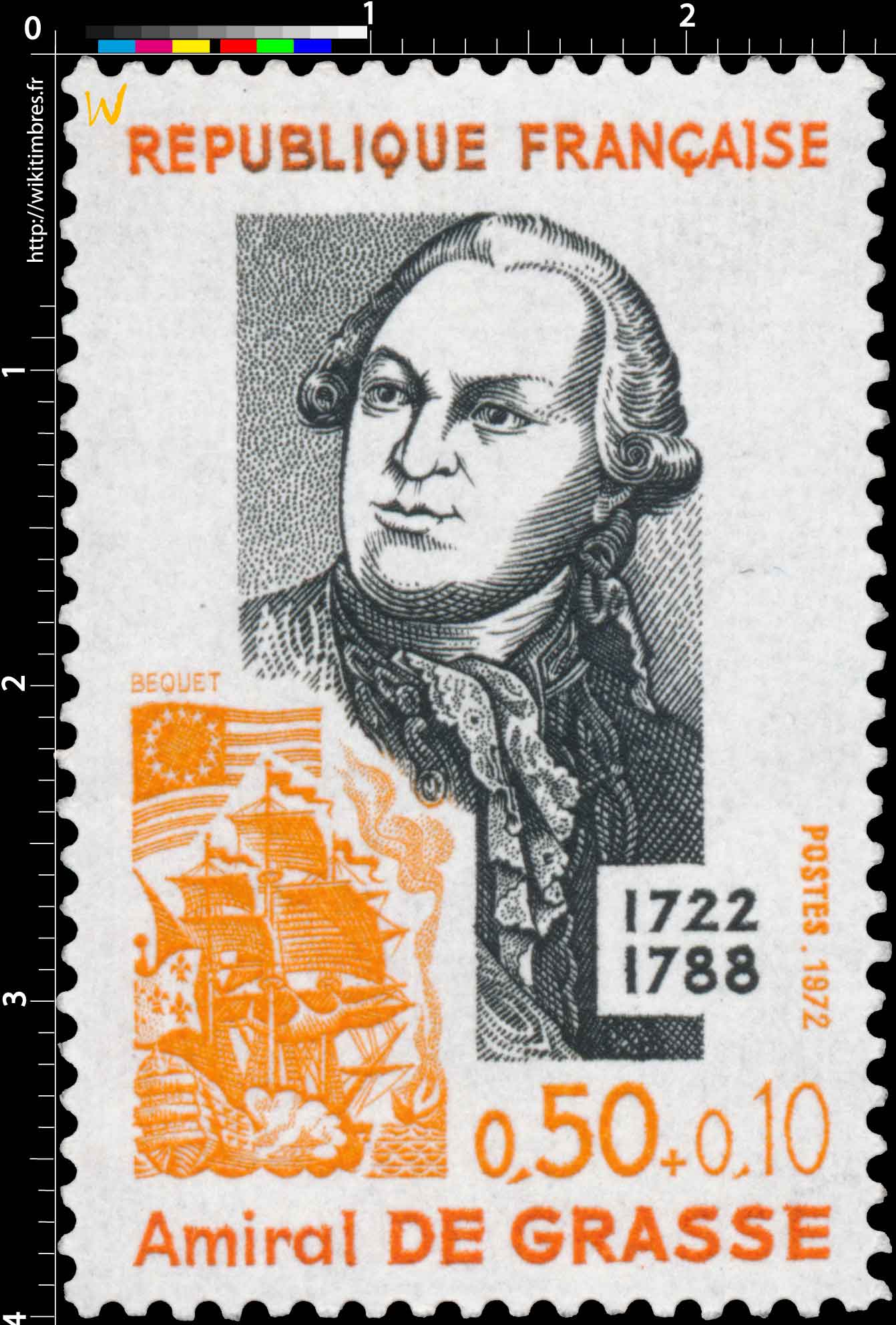 1972 Amiral DE GRASSE 1722-1788