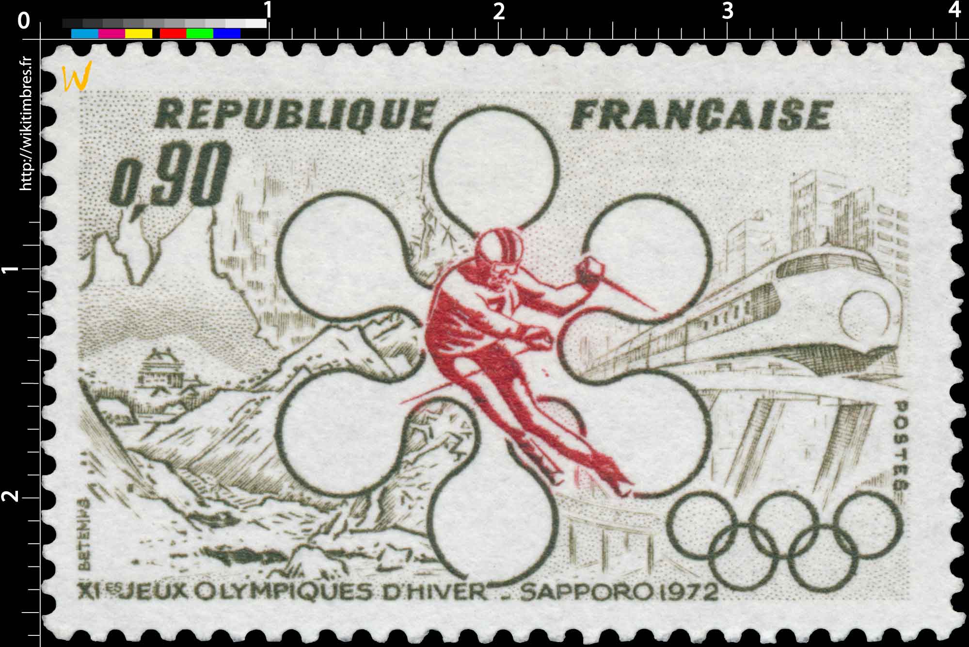 XIe JEUX OLYMPIQUES D'HIVER - SAPPORO 1972