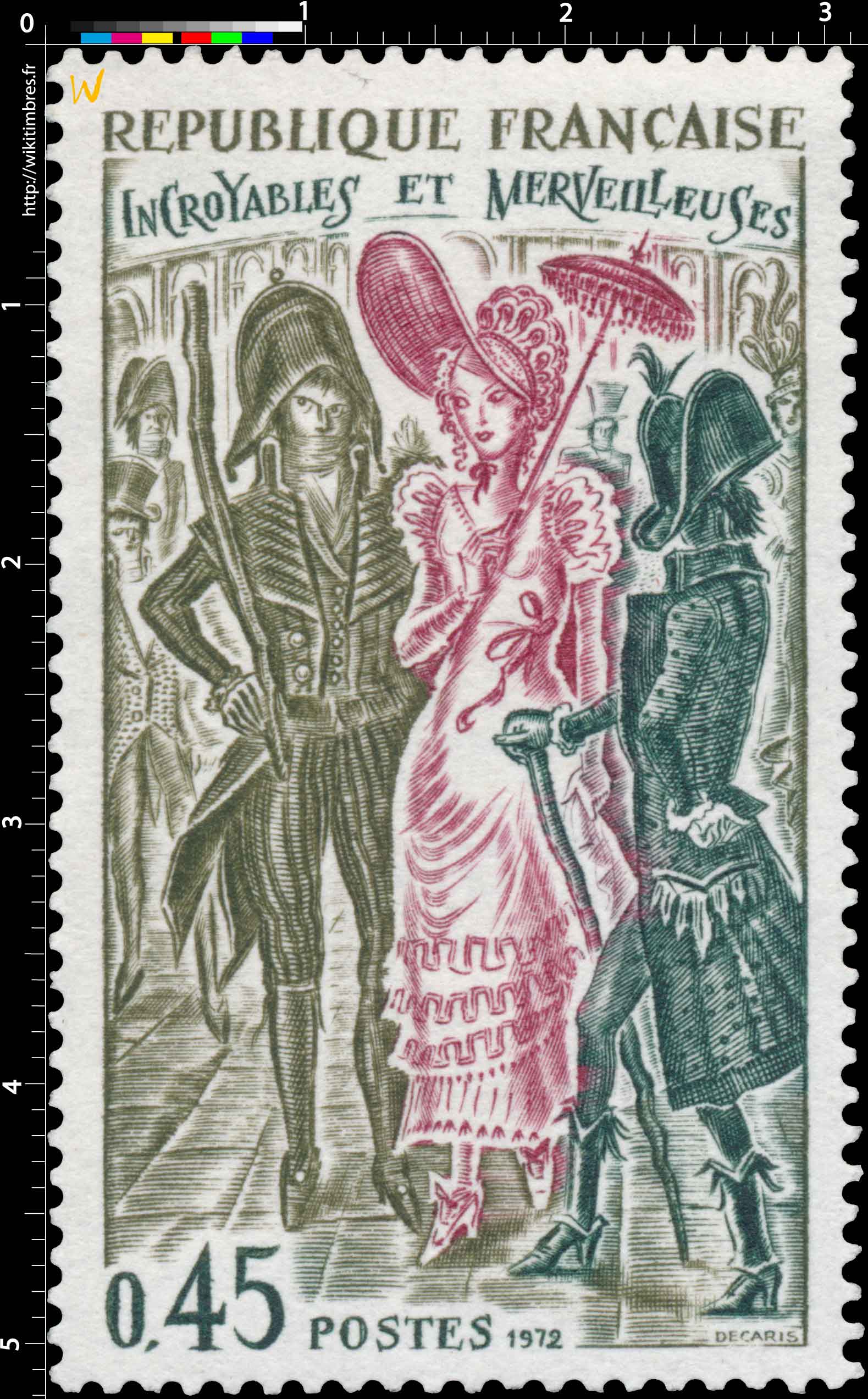 1972 INCROYABLES ET MERVEILLEUSES