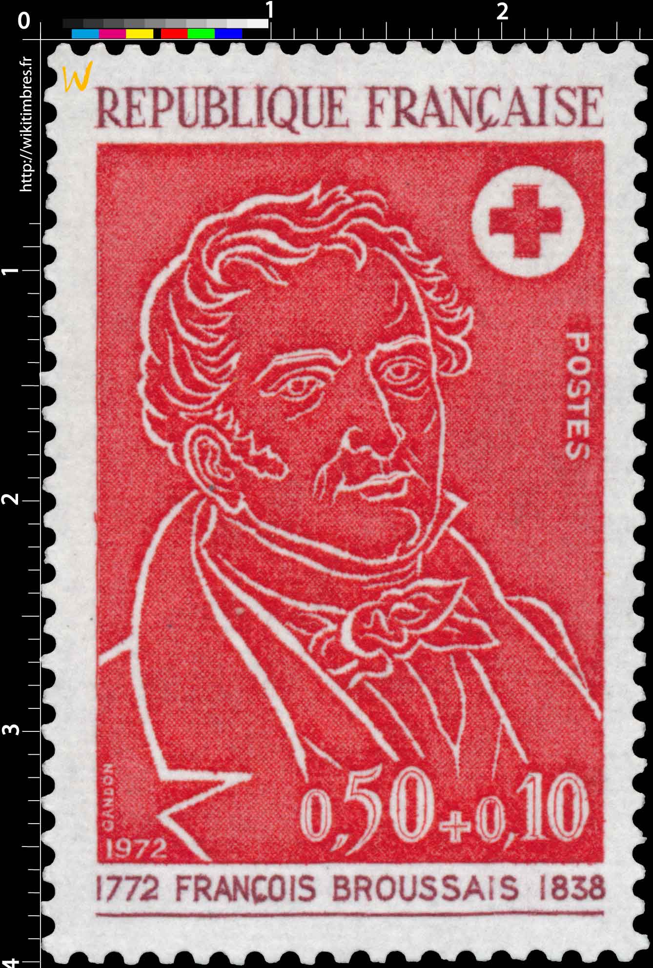AU PROFIT DE LA CROIX-ROUGE FRANÇAISE. FRANÇOIS BROUSSAIS 1772 1838
