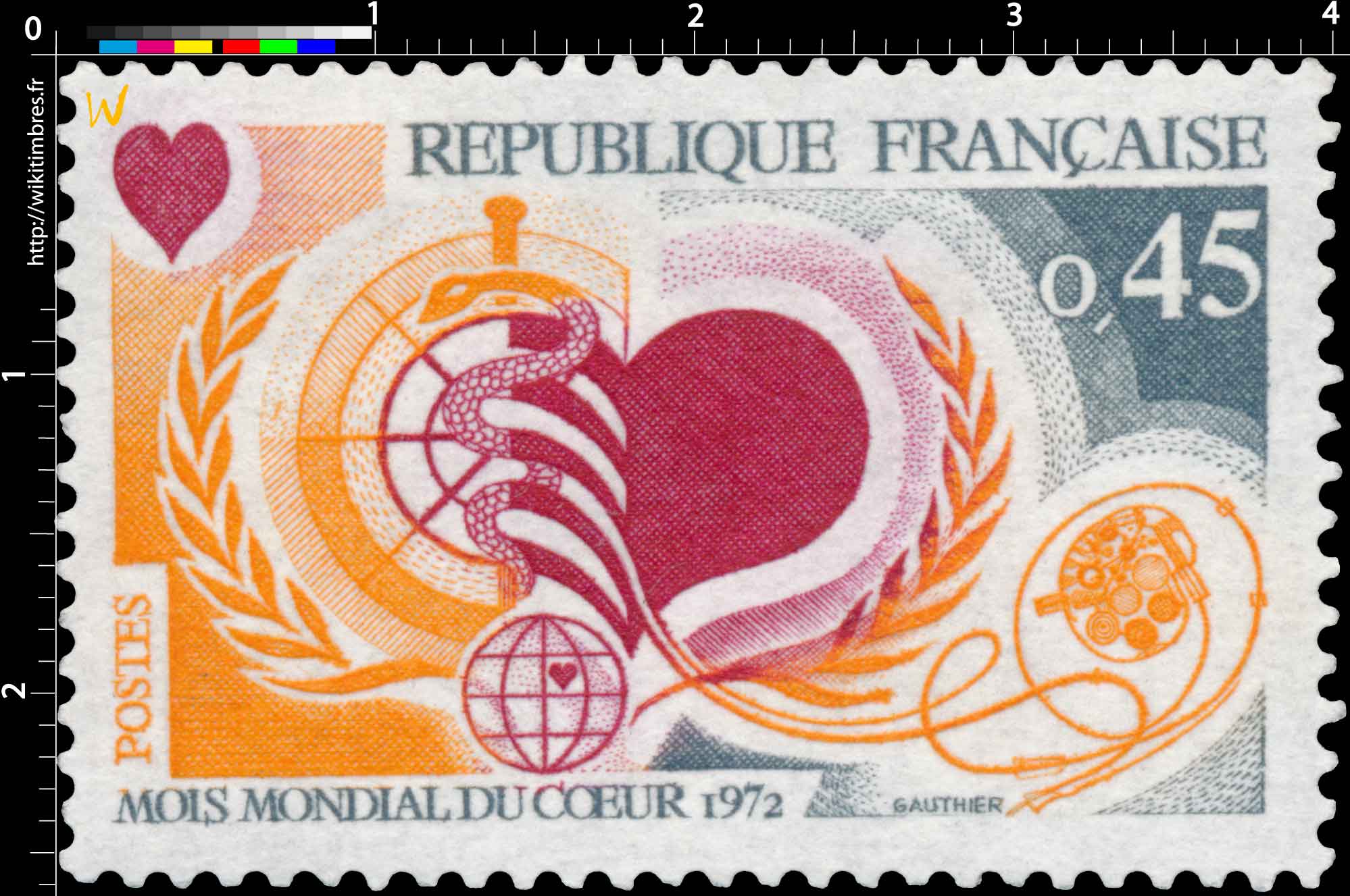 MOIS MONDIAL DU CŒUR 1972