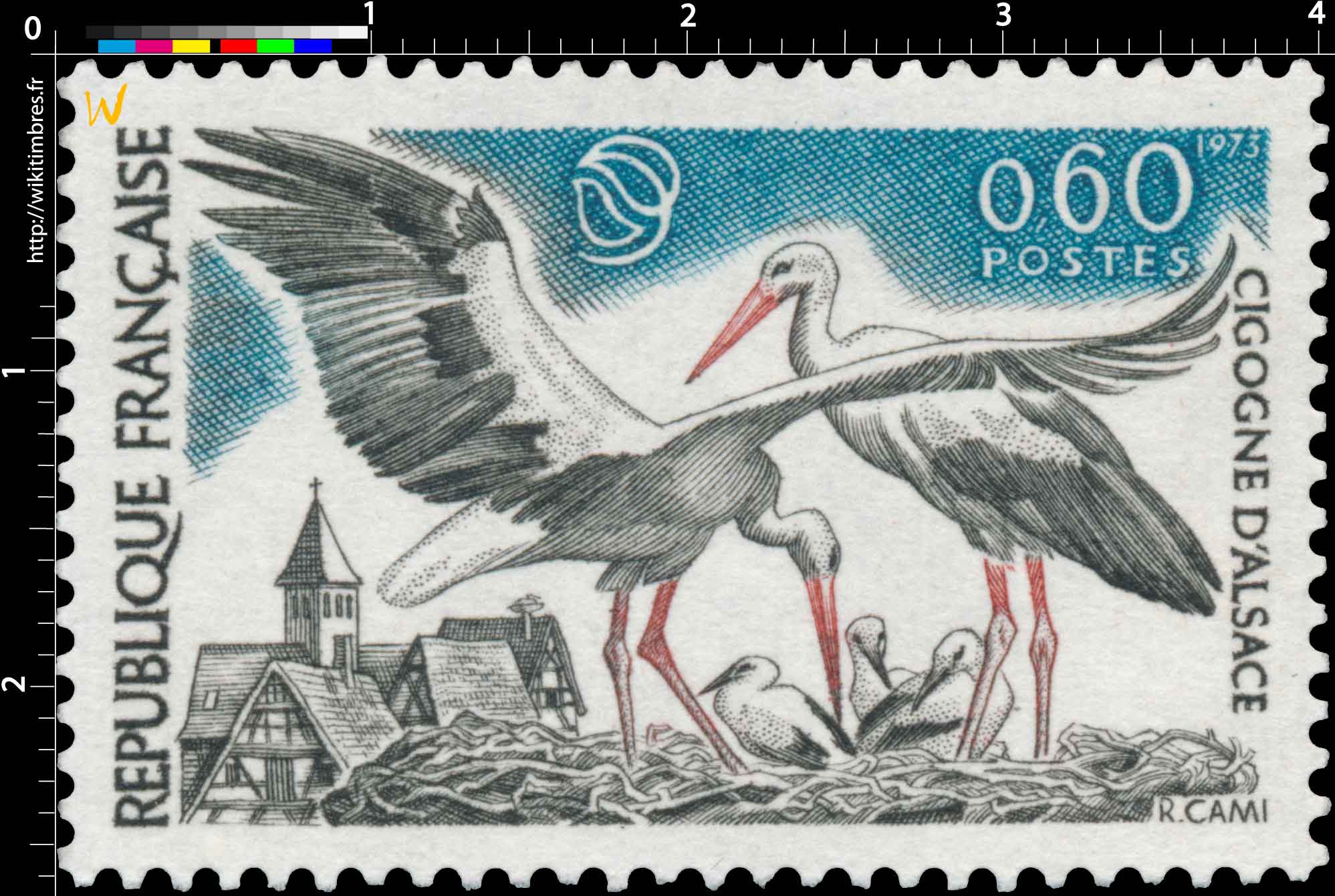 1973 CIGOGNE D'ALSACE