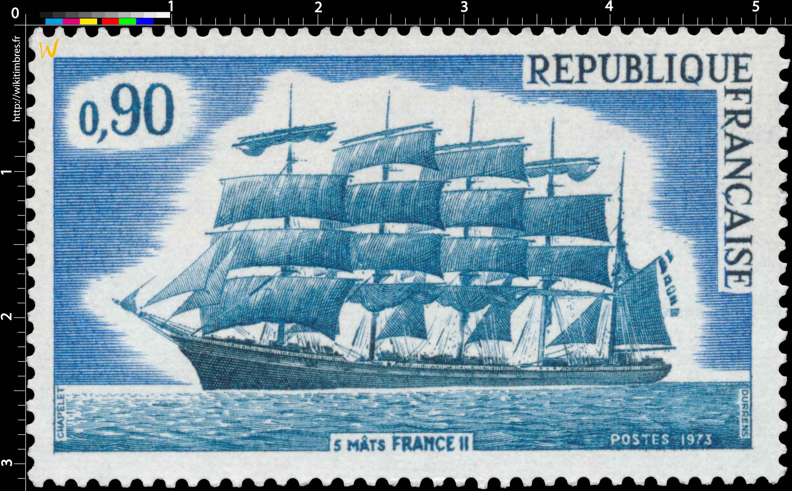 1973 5 MÂTS FRANCE II