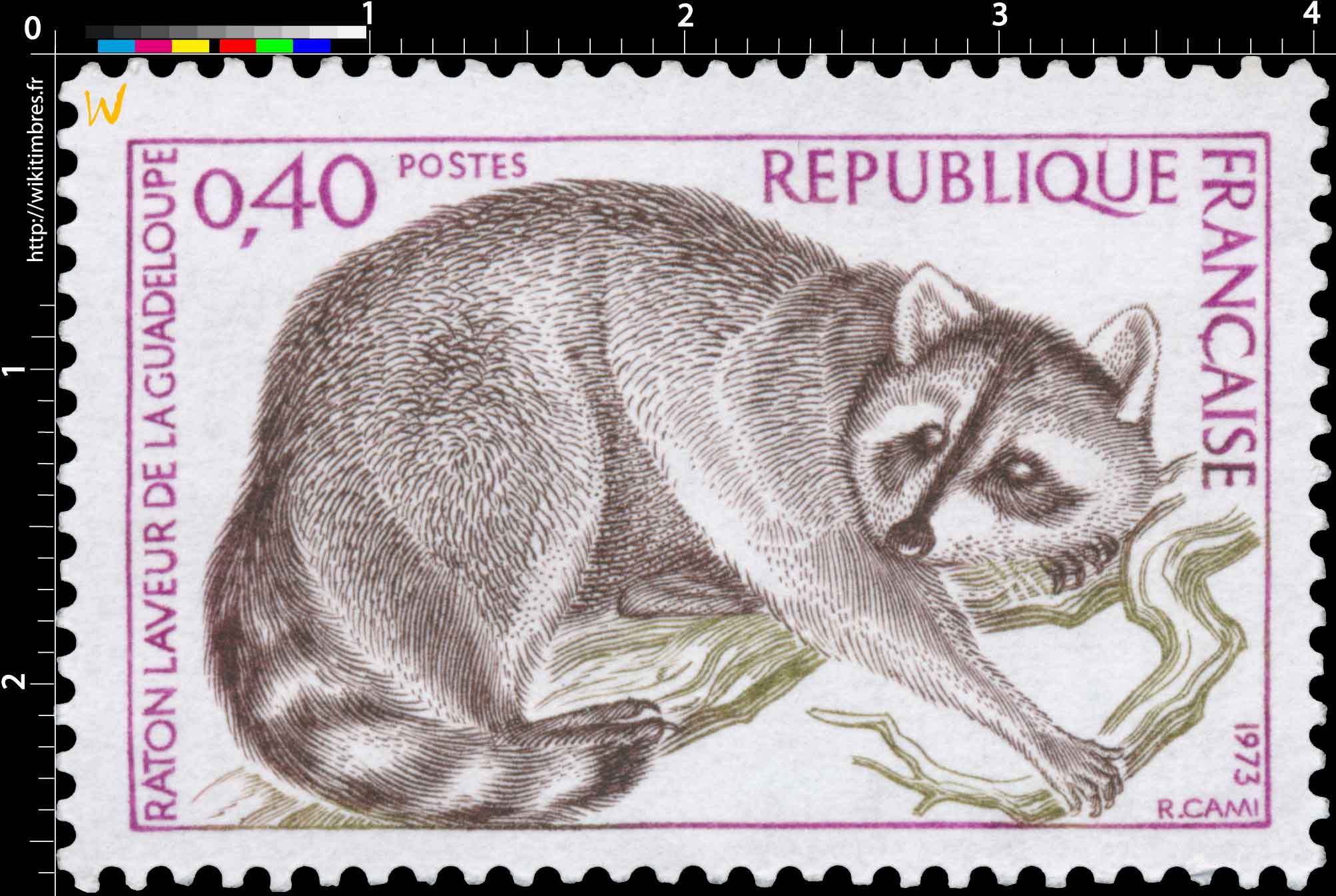 1973 RATON LAVEUR DE LA GUADELOUPE