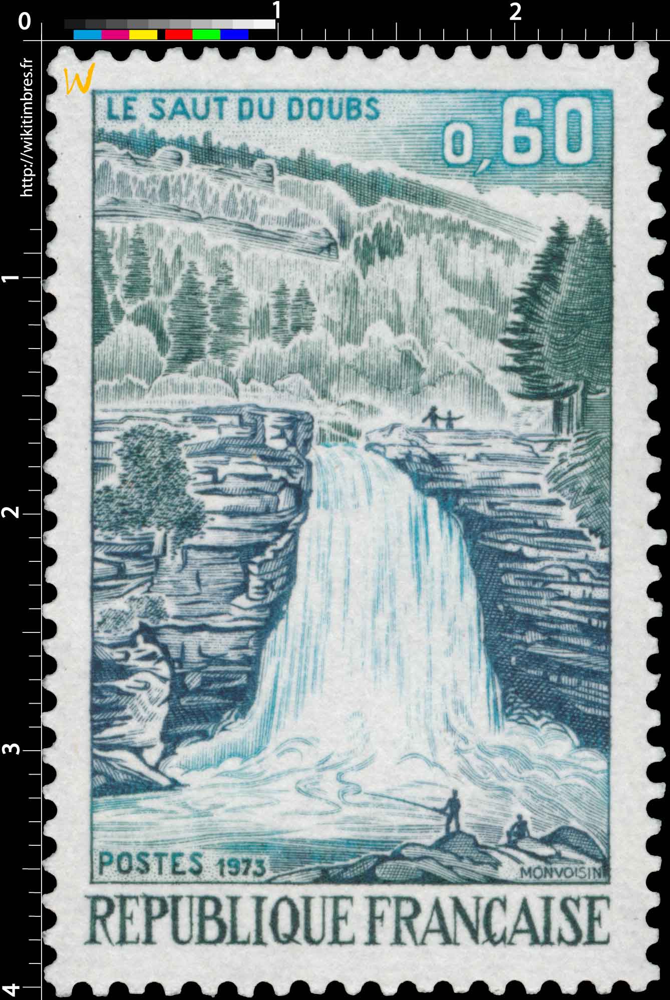 1973 LE SAUT DU DOUBS