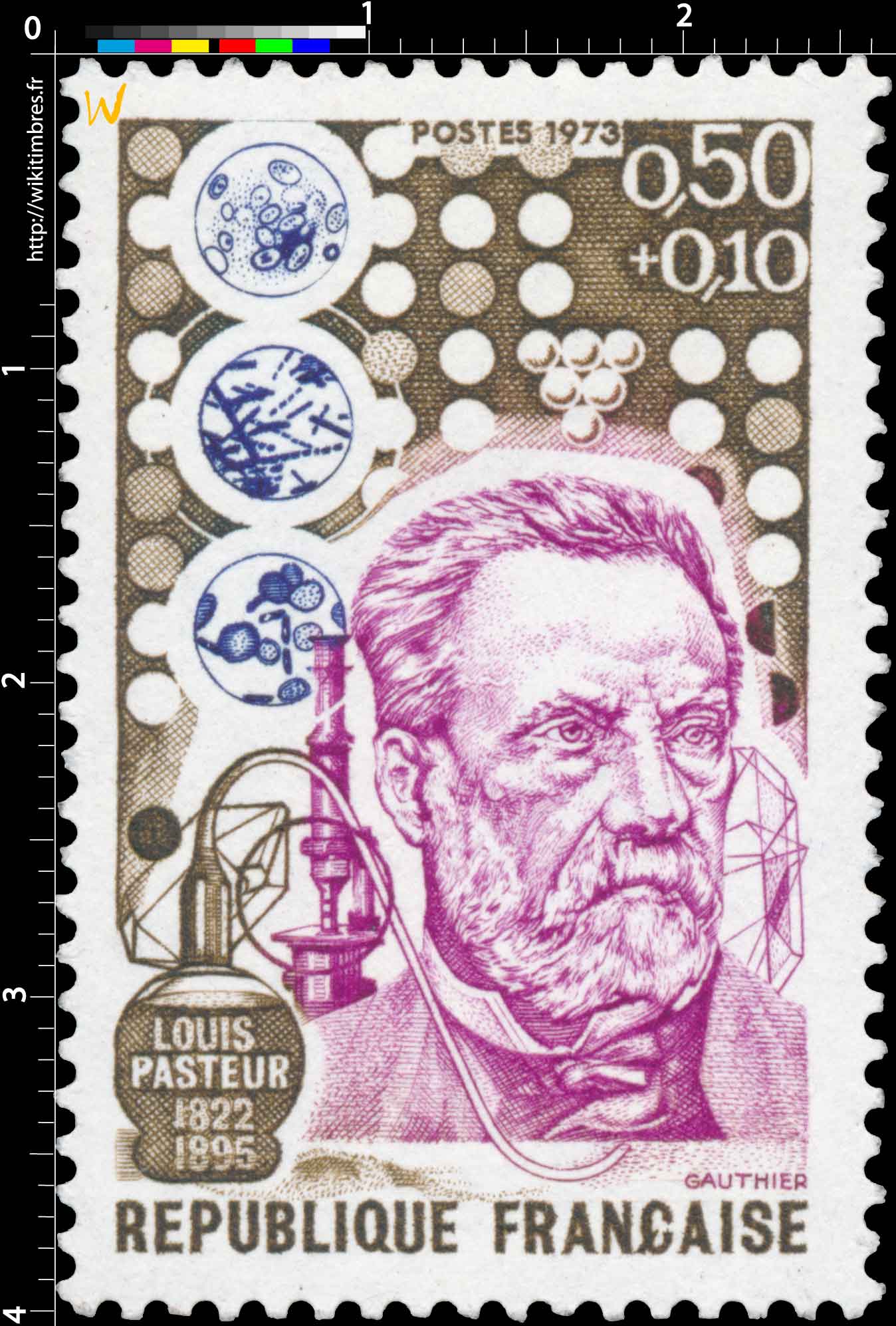 1973 LOUIS PASTEUR 1822-1895