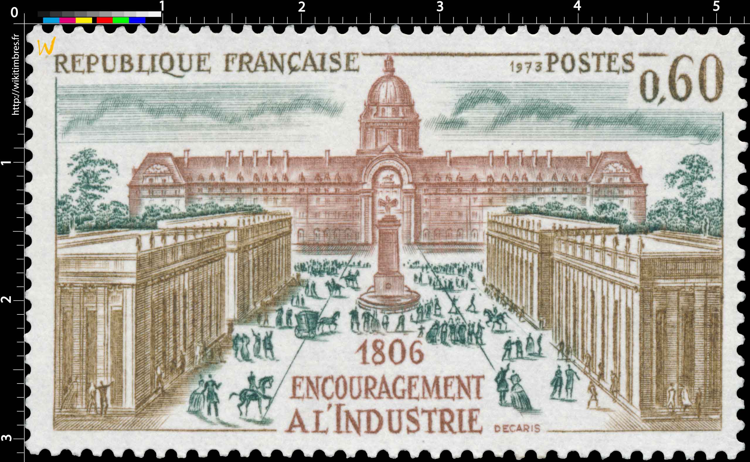 1973 ENCOURAGEMENT À L'INDUSTRIE 1806