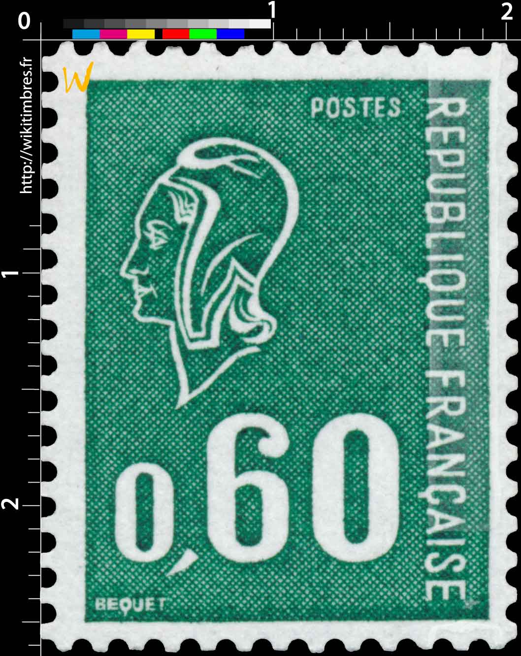 Sans légende particulière - type Marianne de Béquet 