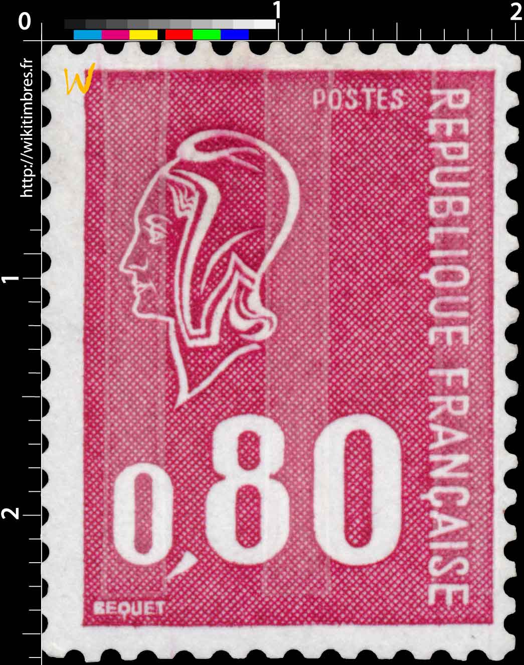 Sans légende particulière - type Marianne de Béquet 