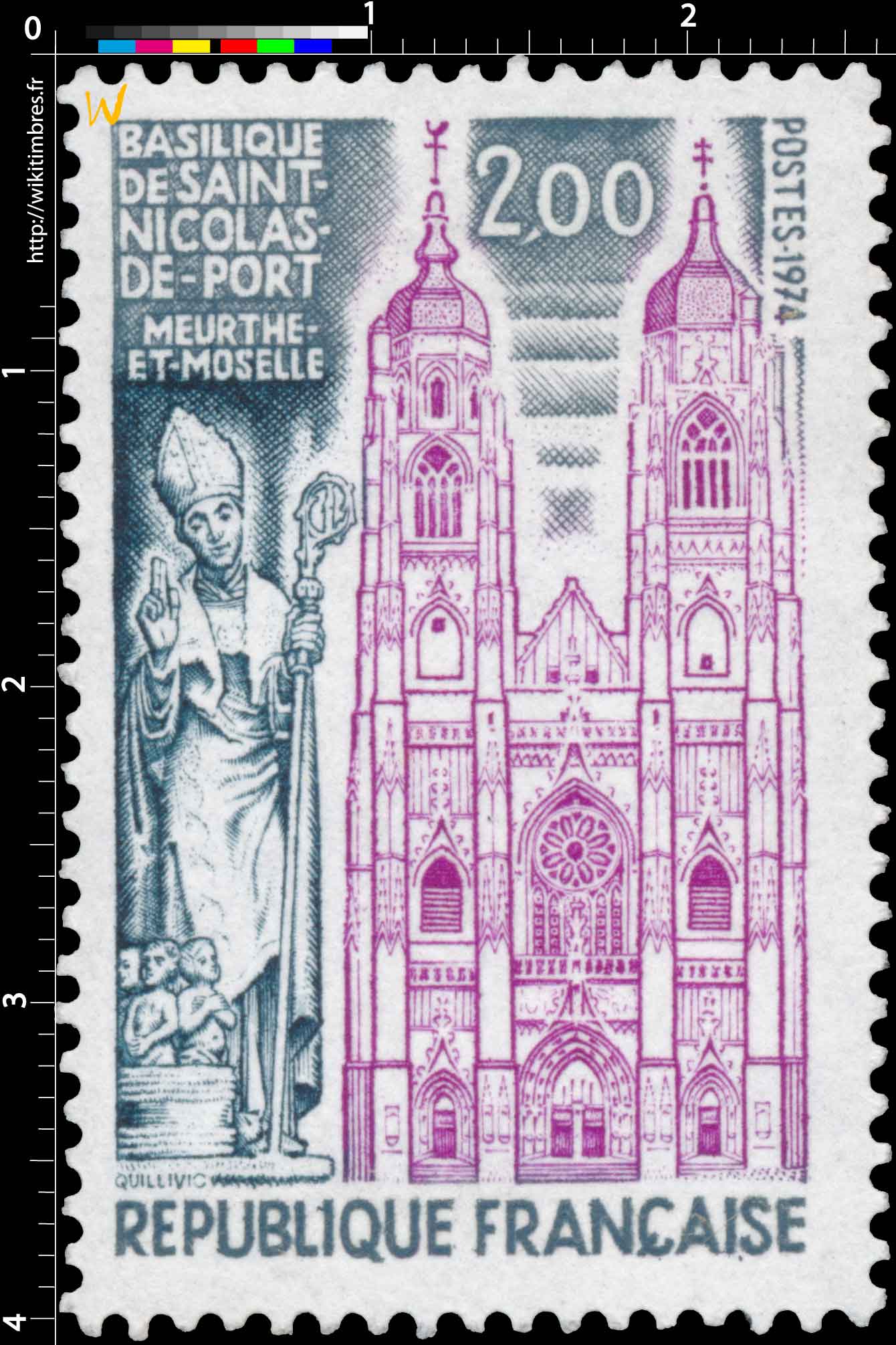 1974 BASILIQUE DE SAINT-NICOLAS-DE-PORT MEURTHE-ET-MOSELLE