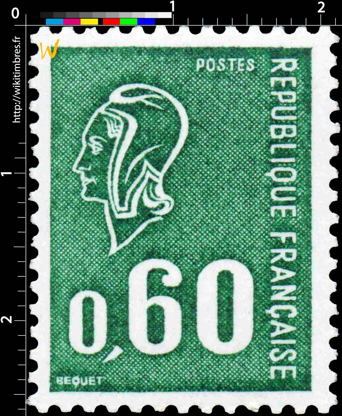 Sans légende particulière - type Marianne de Béquet 