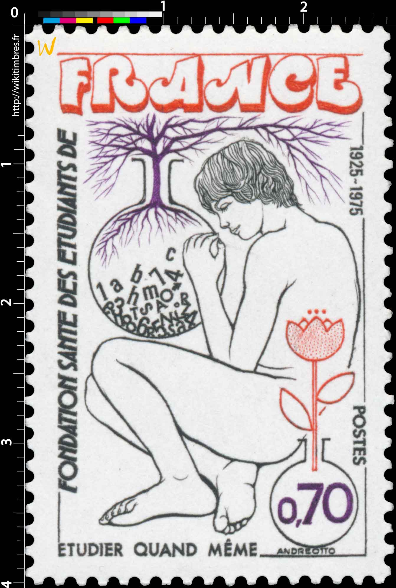 FONDATION SANTÉ DES ÉTUDIANTS DE FRANCE ÉTUDIER QUAND MÊME 1925-1975