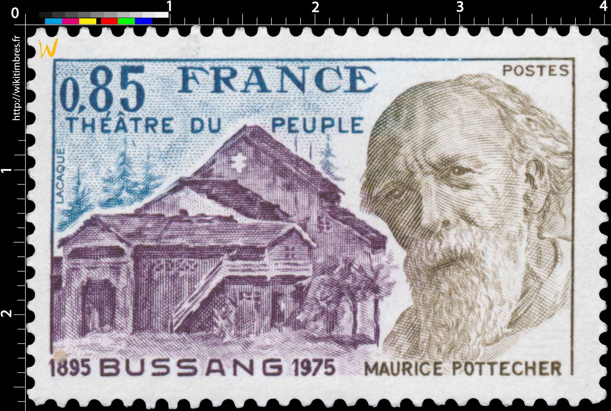 THÉÂTRE DU PEUPLE MAURICE POTTECHER BUSSANG 1895-1975