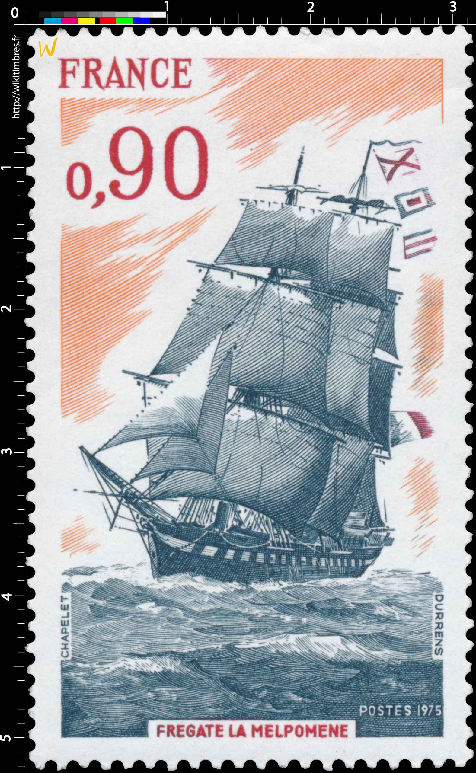 1975 FRÉGATE LA MELPOMÈNE