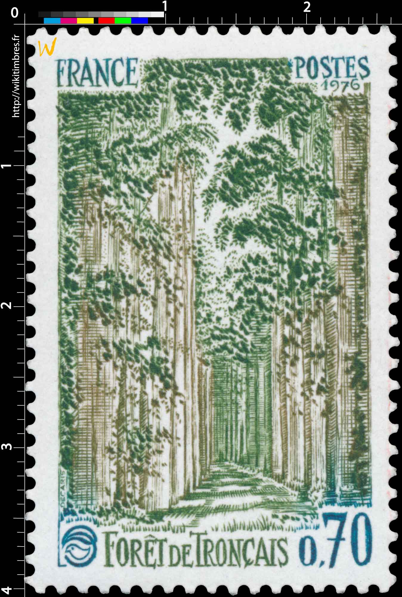 1976 FORÊT DE TRONÇAIS